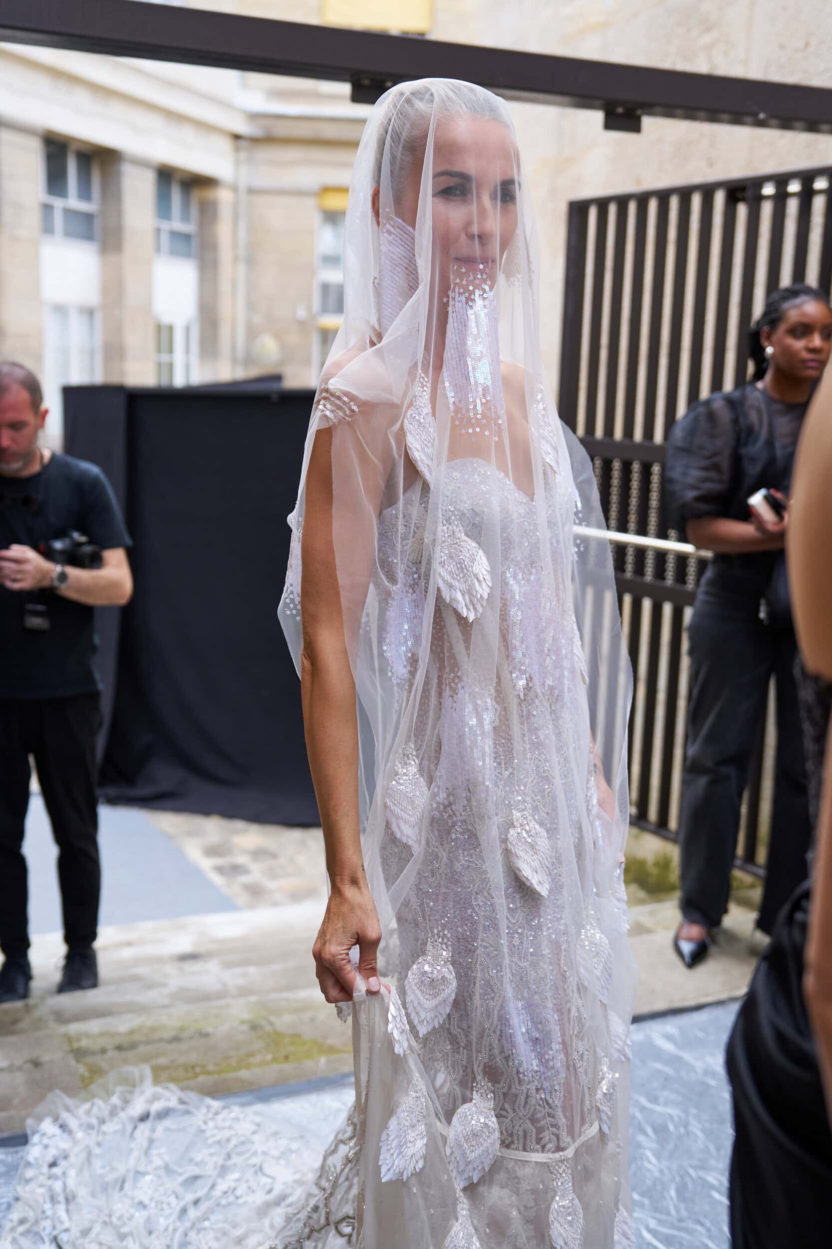 Rahul Mishra Fall 2024 Couture Fashion Show Backstage