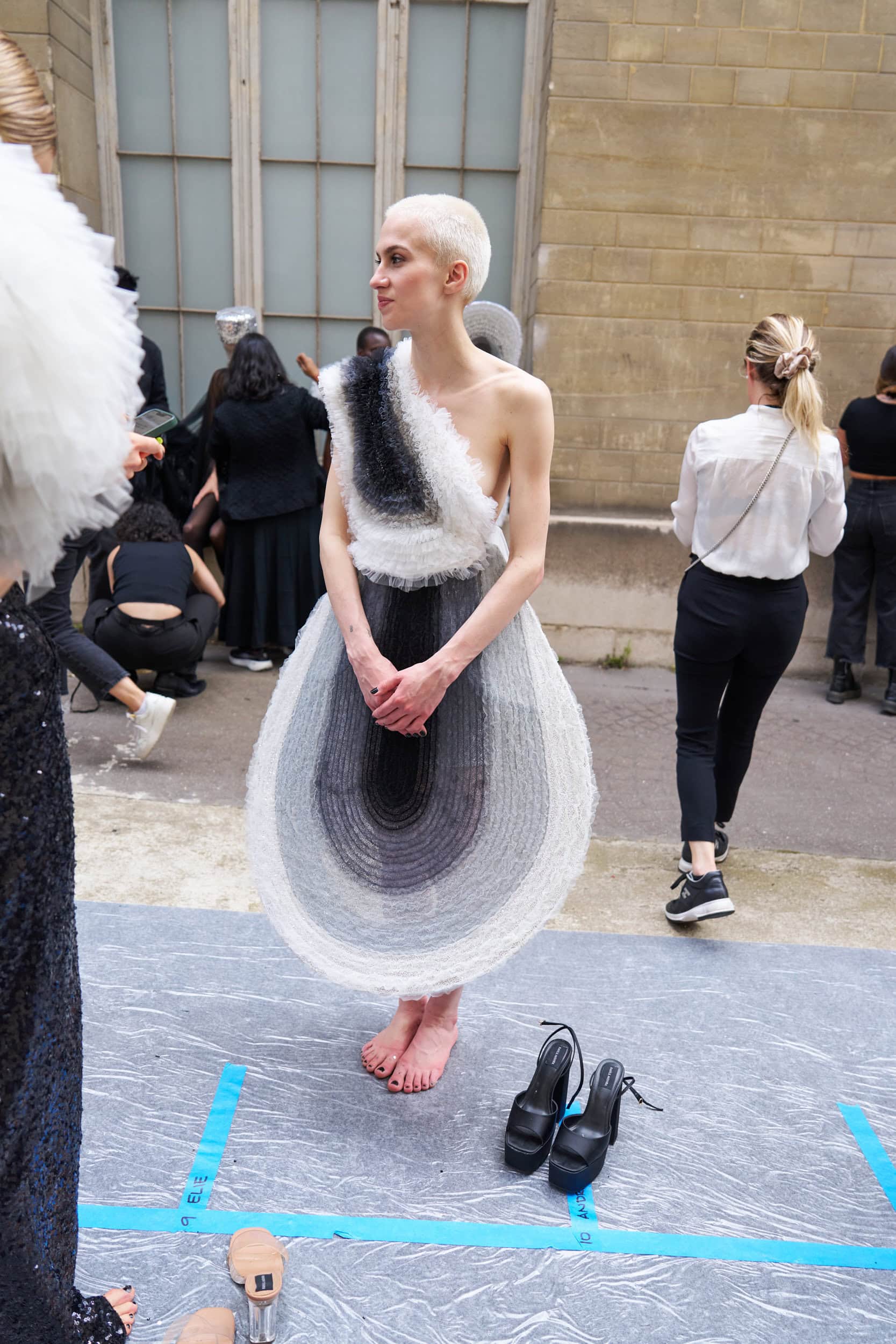 Rahul Mishra Fall 2024 Couture Fashion Show Backstage