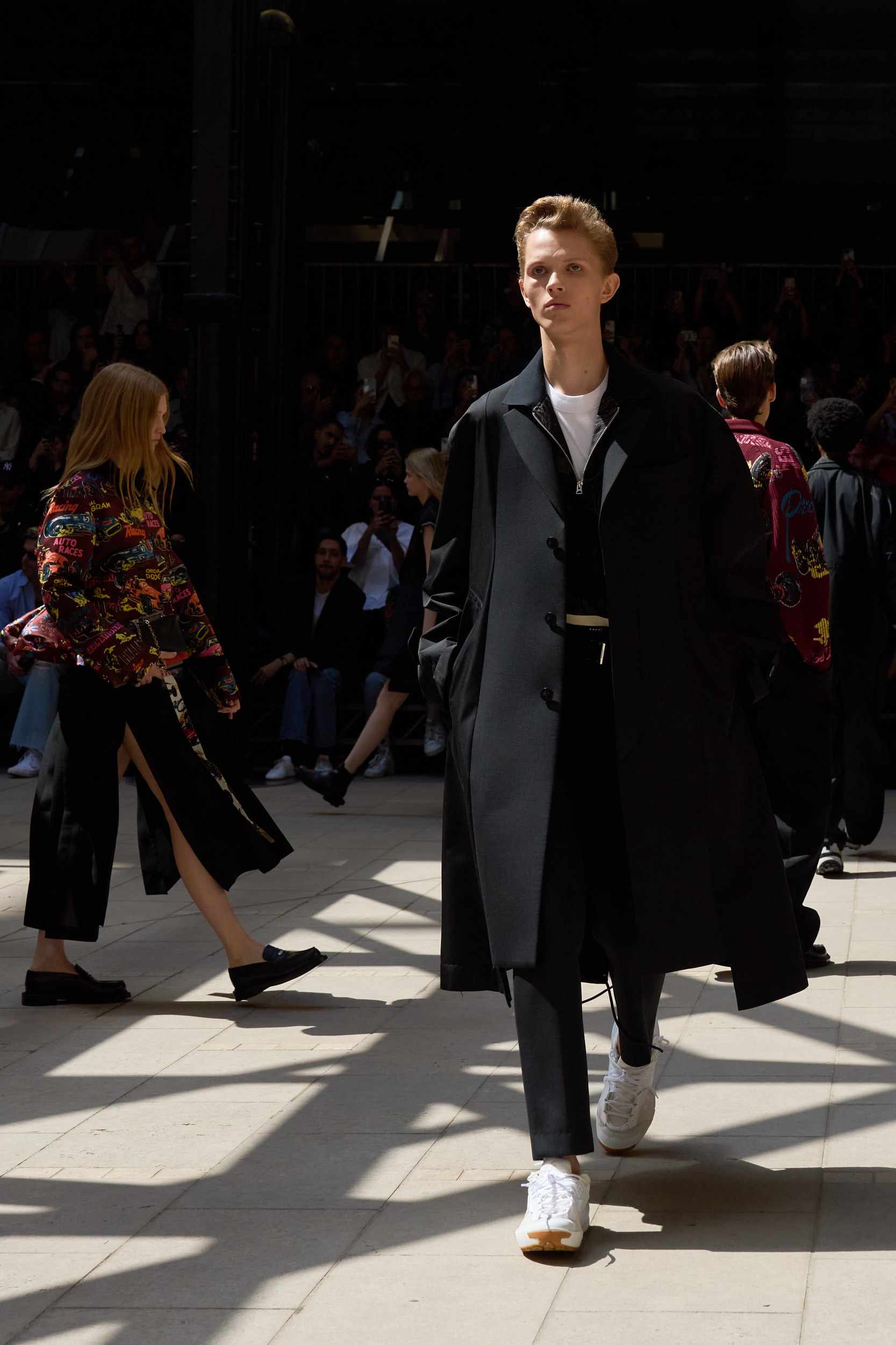 Sacai  Spring 2025 Men's Fashion Show Atmosphere