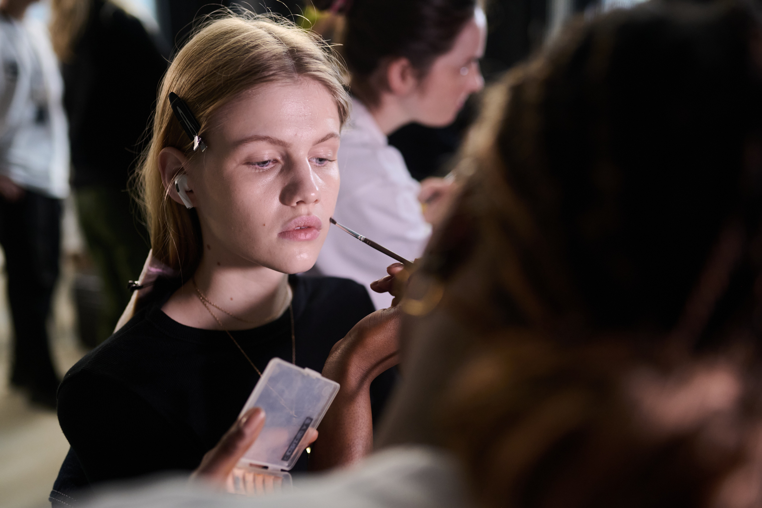 Sacai  Spring 2025 Men's Fashion Show Backstage