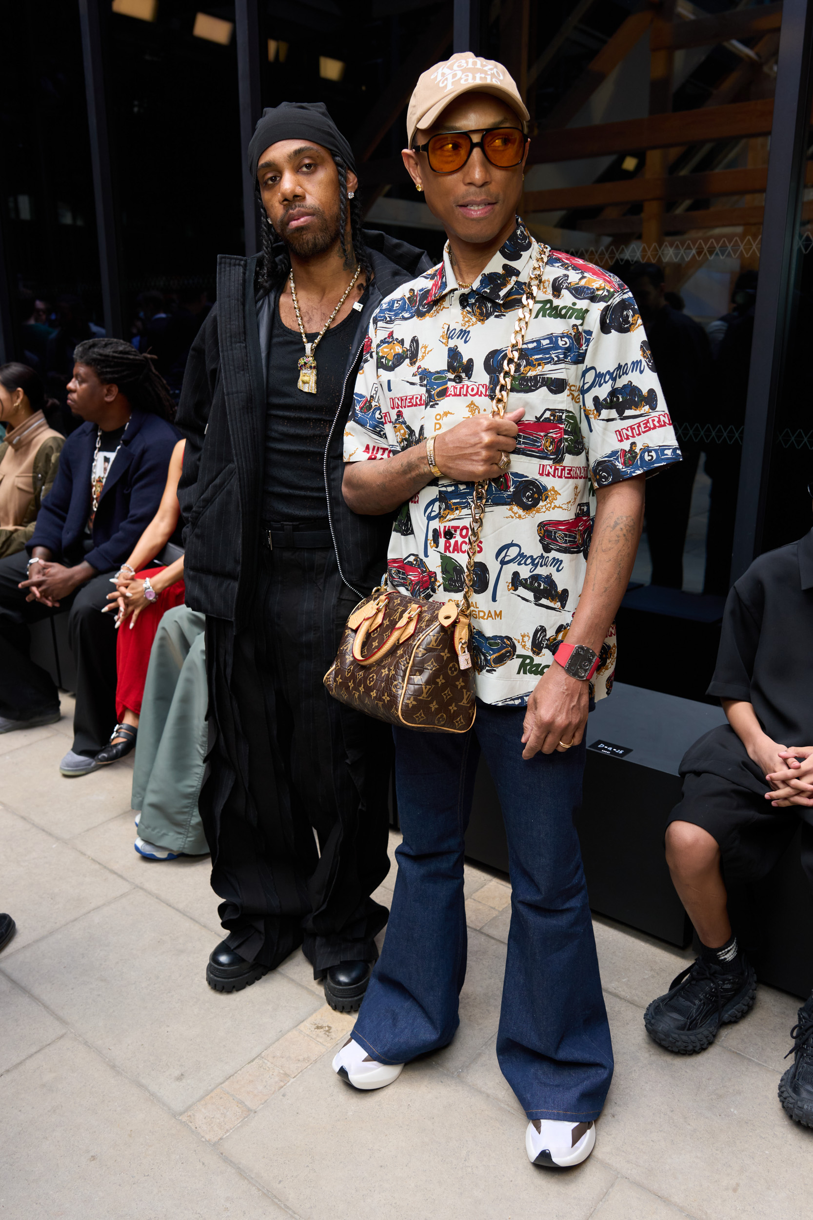 Sacai  Spring 2025 Men's Fashion Show Front Row