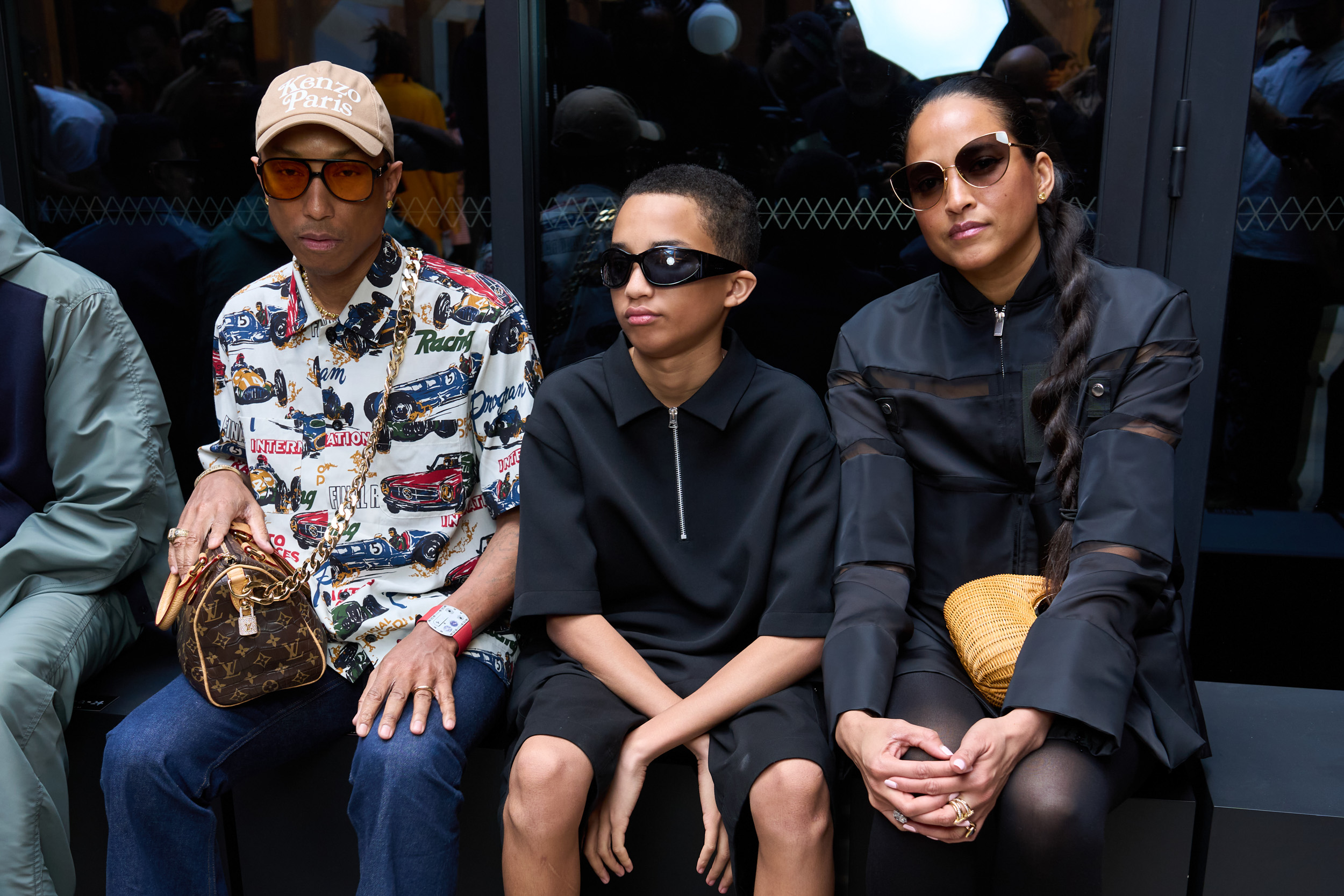 Sacai  Spring 2025 Men's Fashion Show Front Row