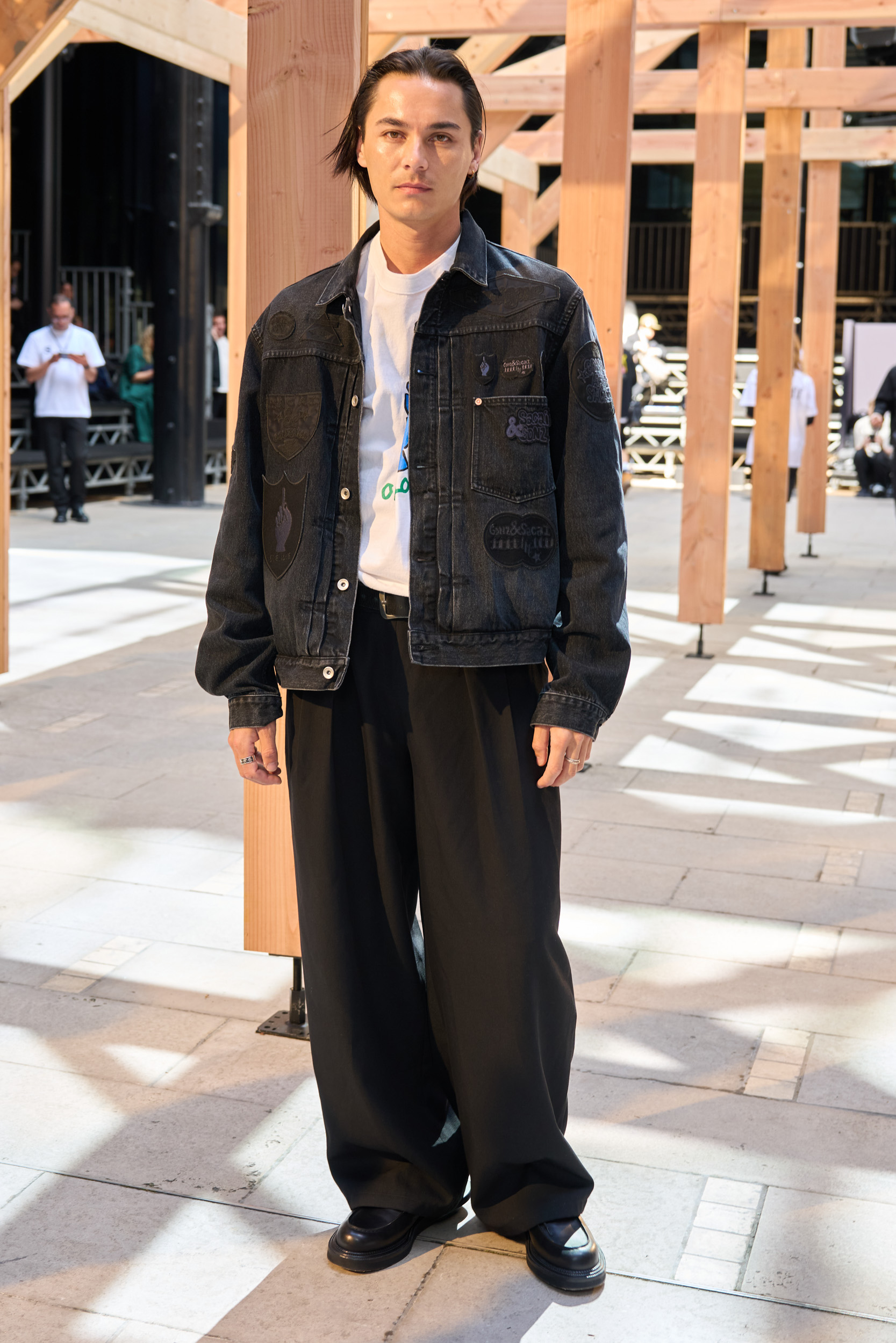 Sacai  Spring 2025 Men's Fashion Show Front Row