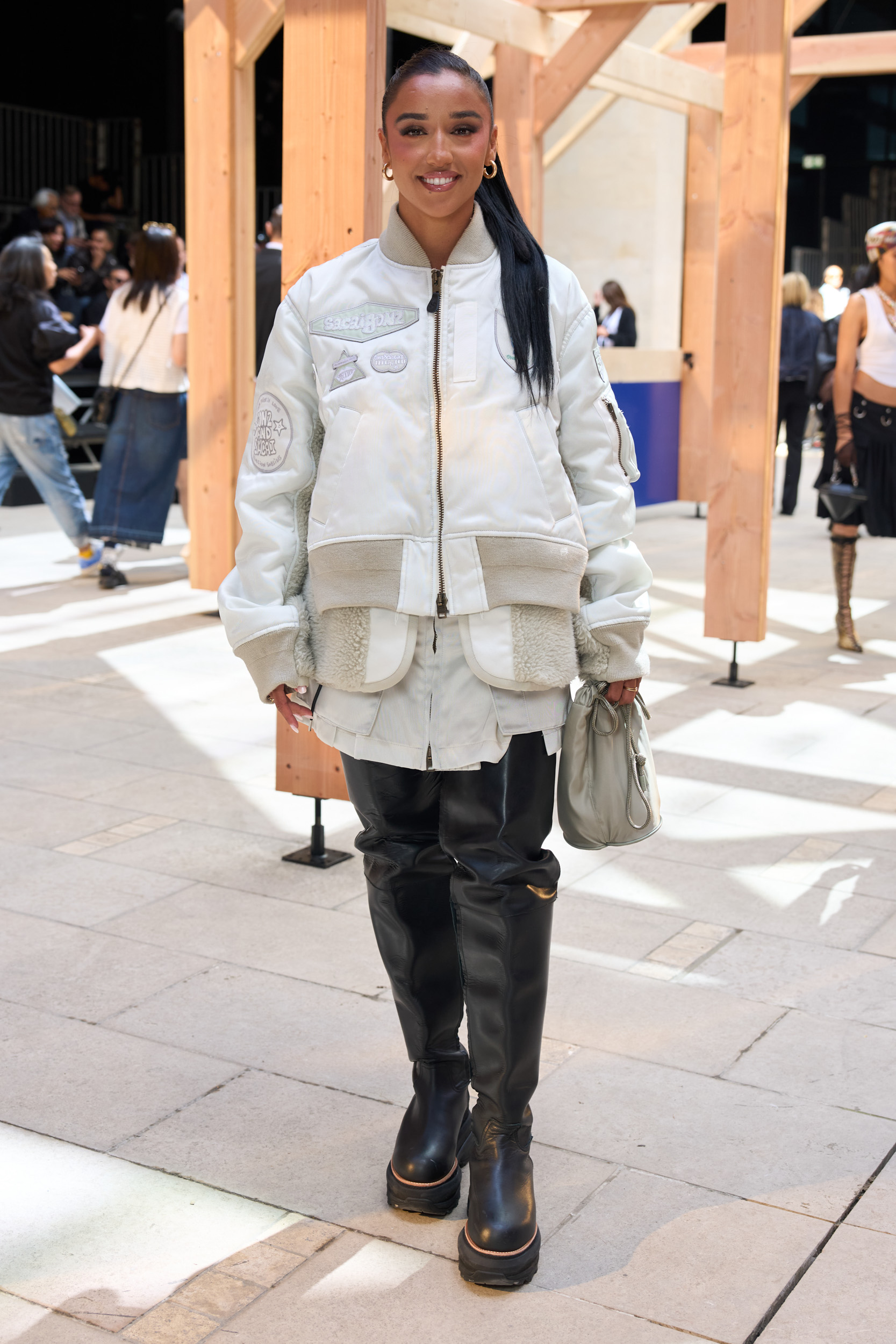 Sacai  Spring 2025 Men's Fashion Show Front Row