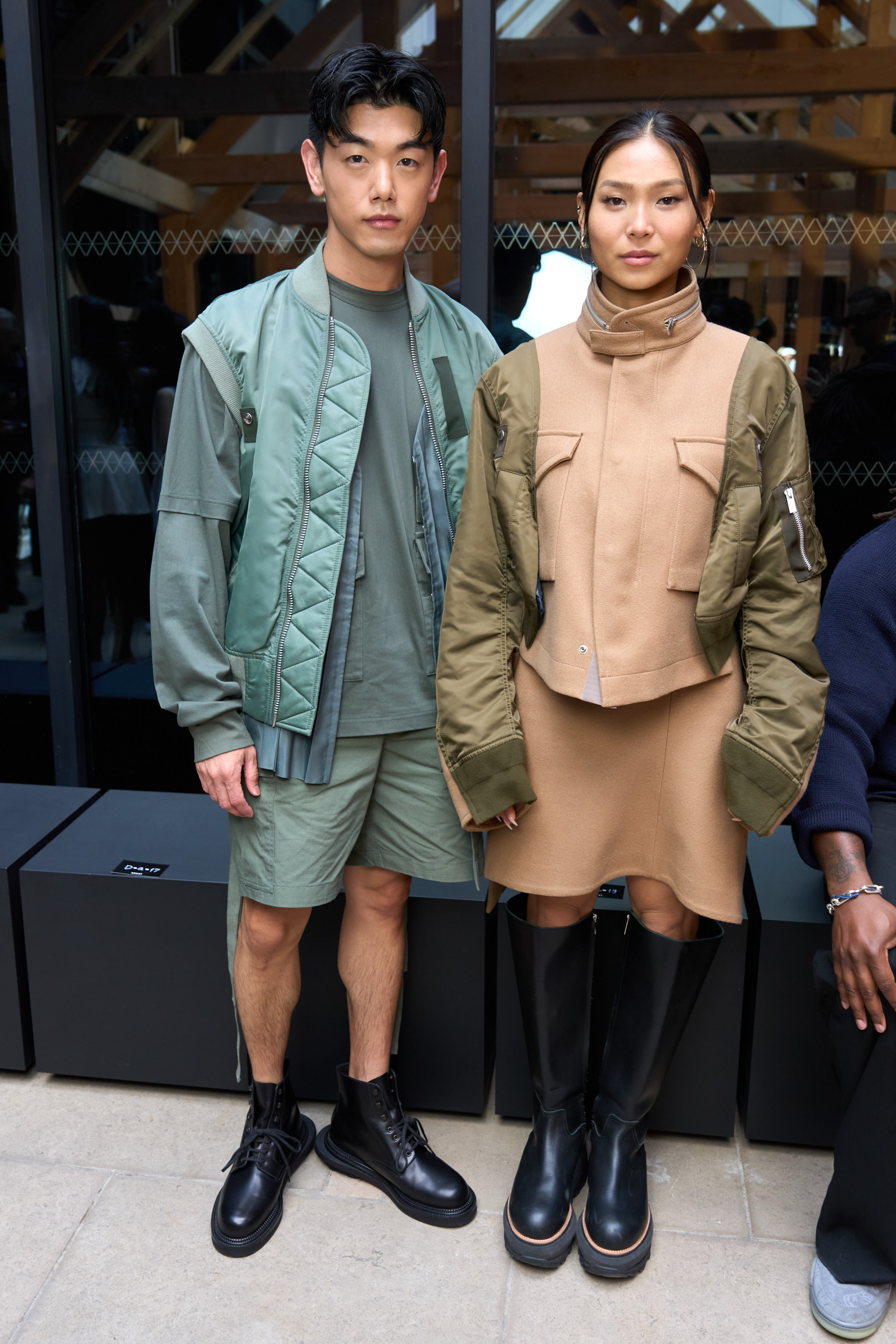 Sacai  Spring 2025 Men's Fashion Show Front Row