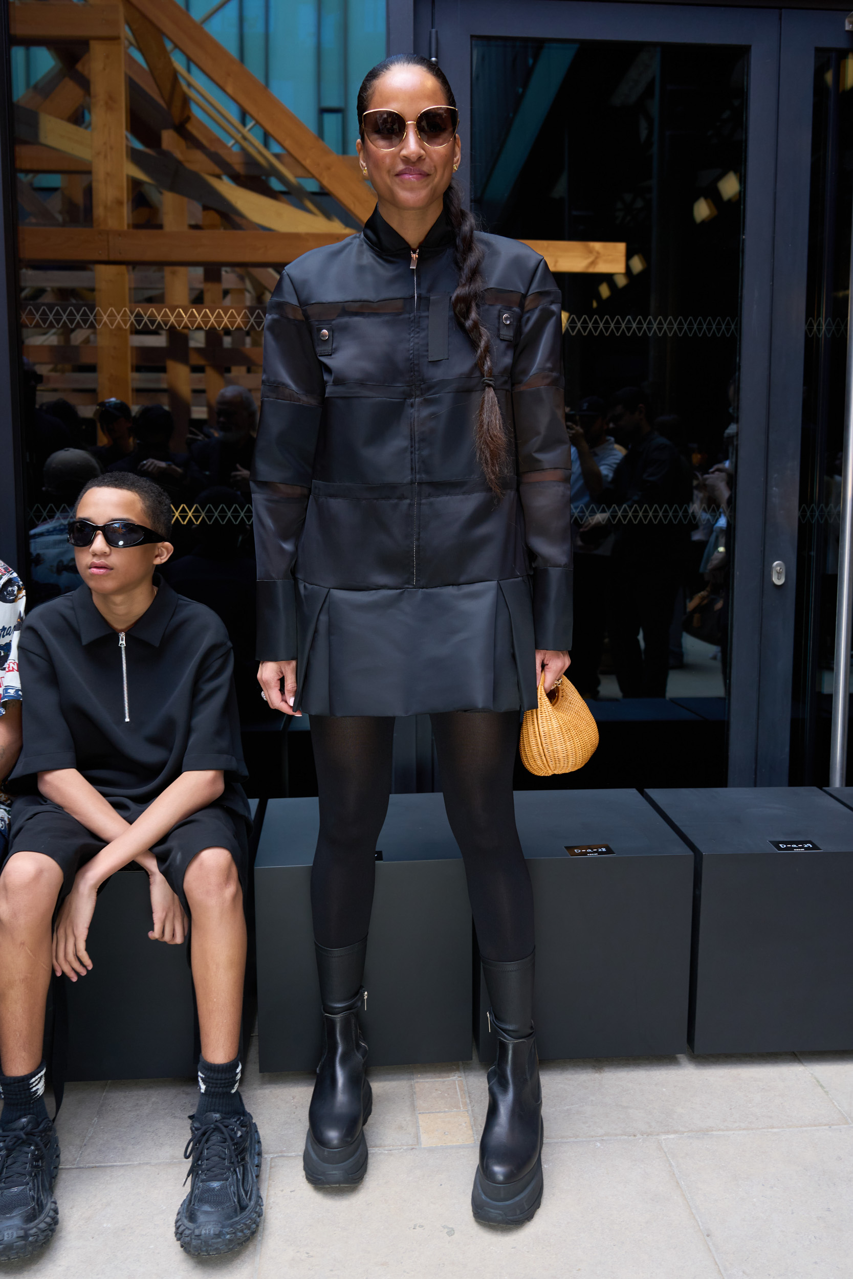 Sacai  Spring 2025 Men's Fashion Show Front Row