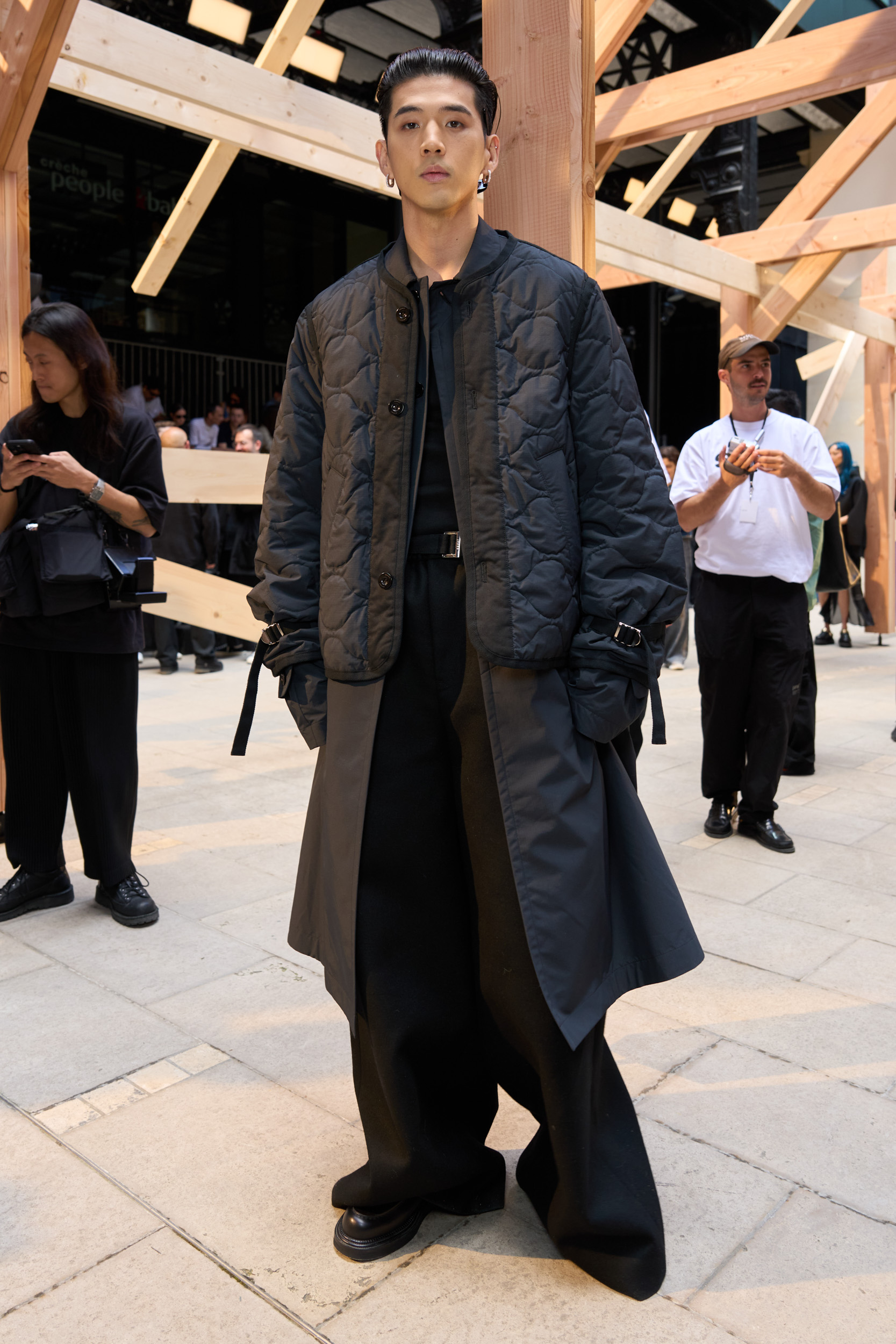 Sacai  Spring 2025 Men's Fashion Show Front Row