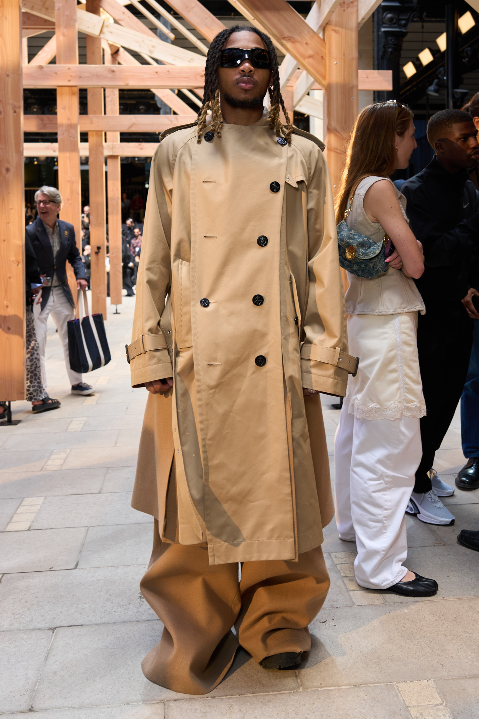 Sacai  Spring 2025 Men's Fashion Show Front Row