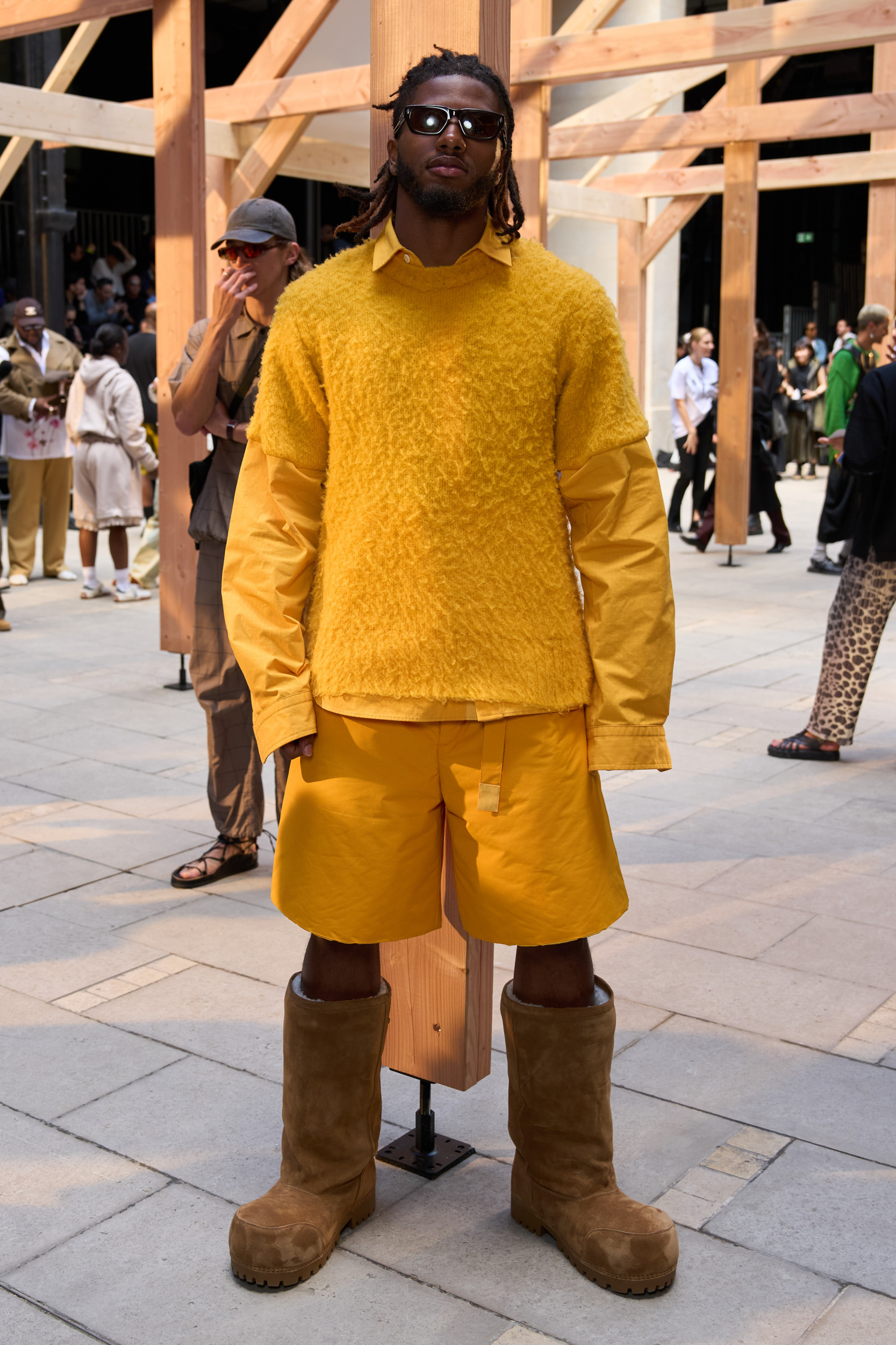 Sacai  Spring 2025 Men's Fashion Show Front Row