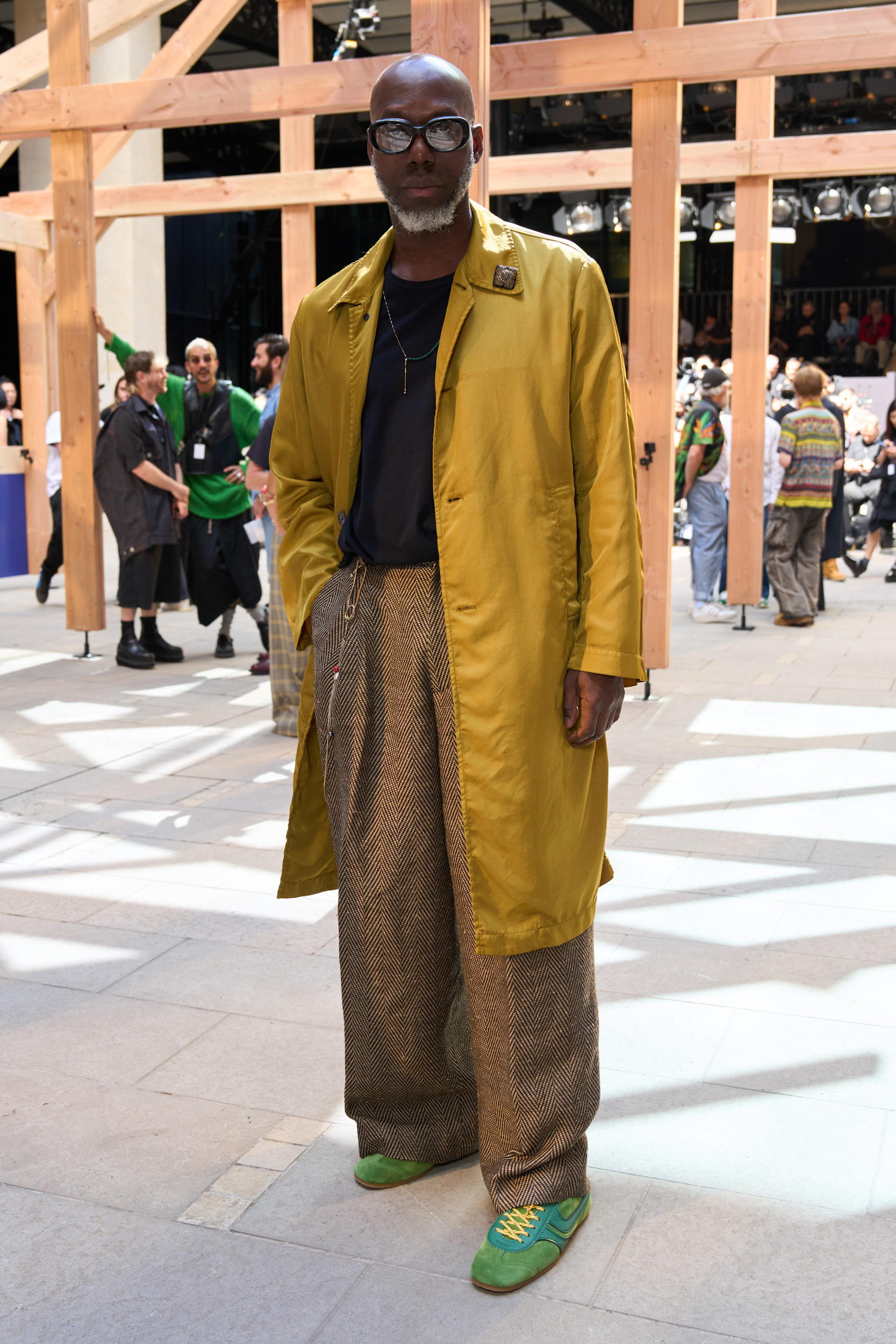 Sacai  Spring 2025 Men's Fashion Show Front Row