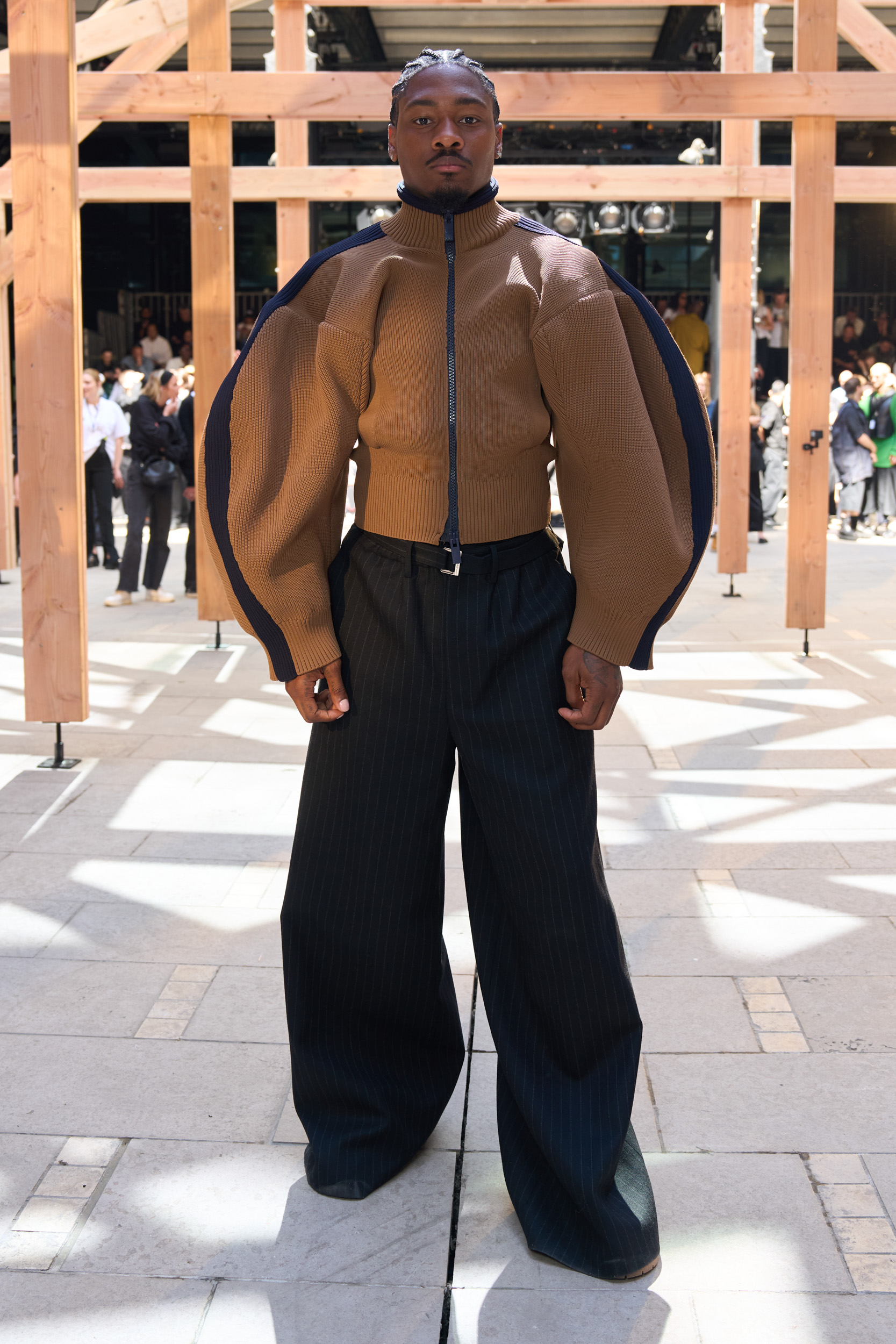 Sacai  Spring 2025 Men's Fashion Show Front Row