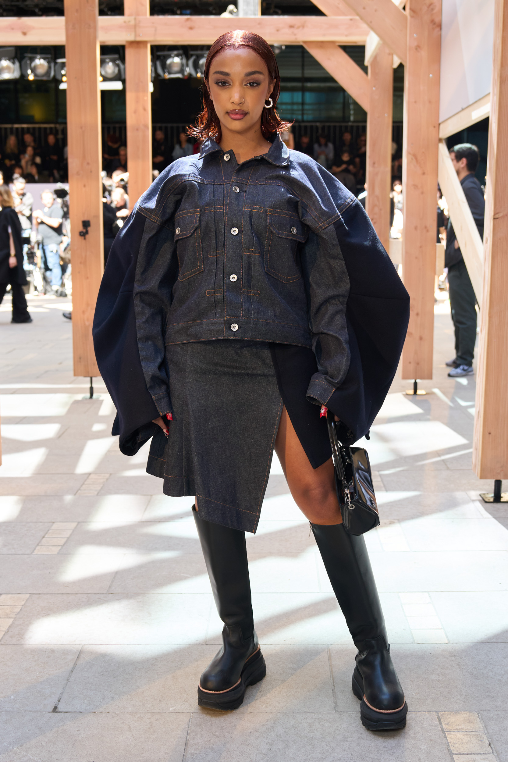 Sacai  Spring 2025 Men's Fashion Show Front Row