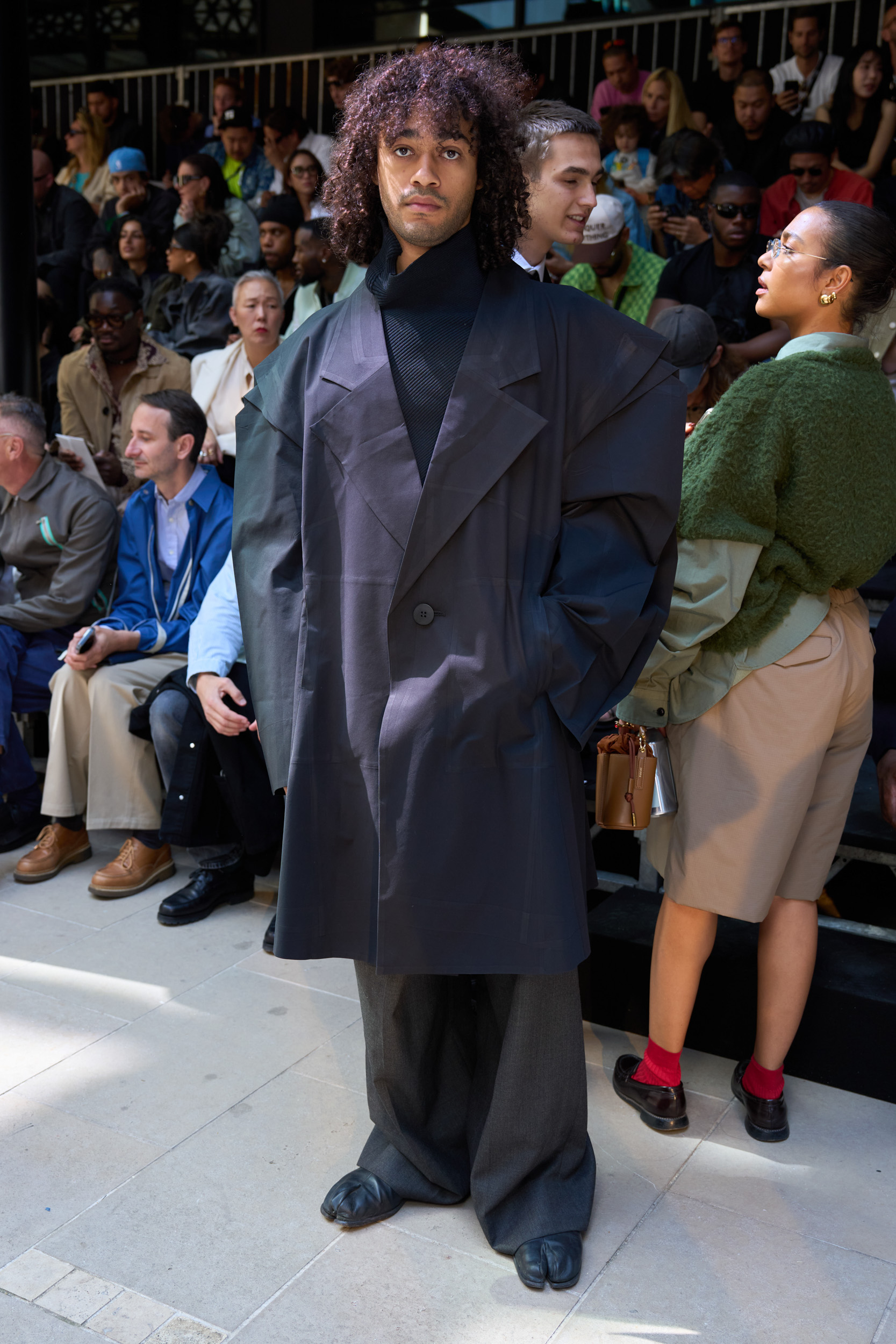 Sacai  Spring 2025 Men's Fashion Show Front Row