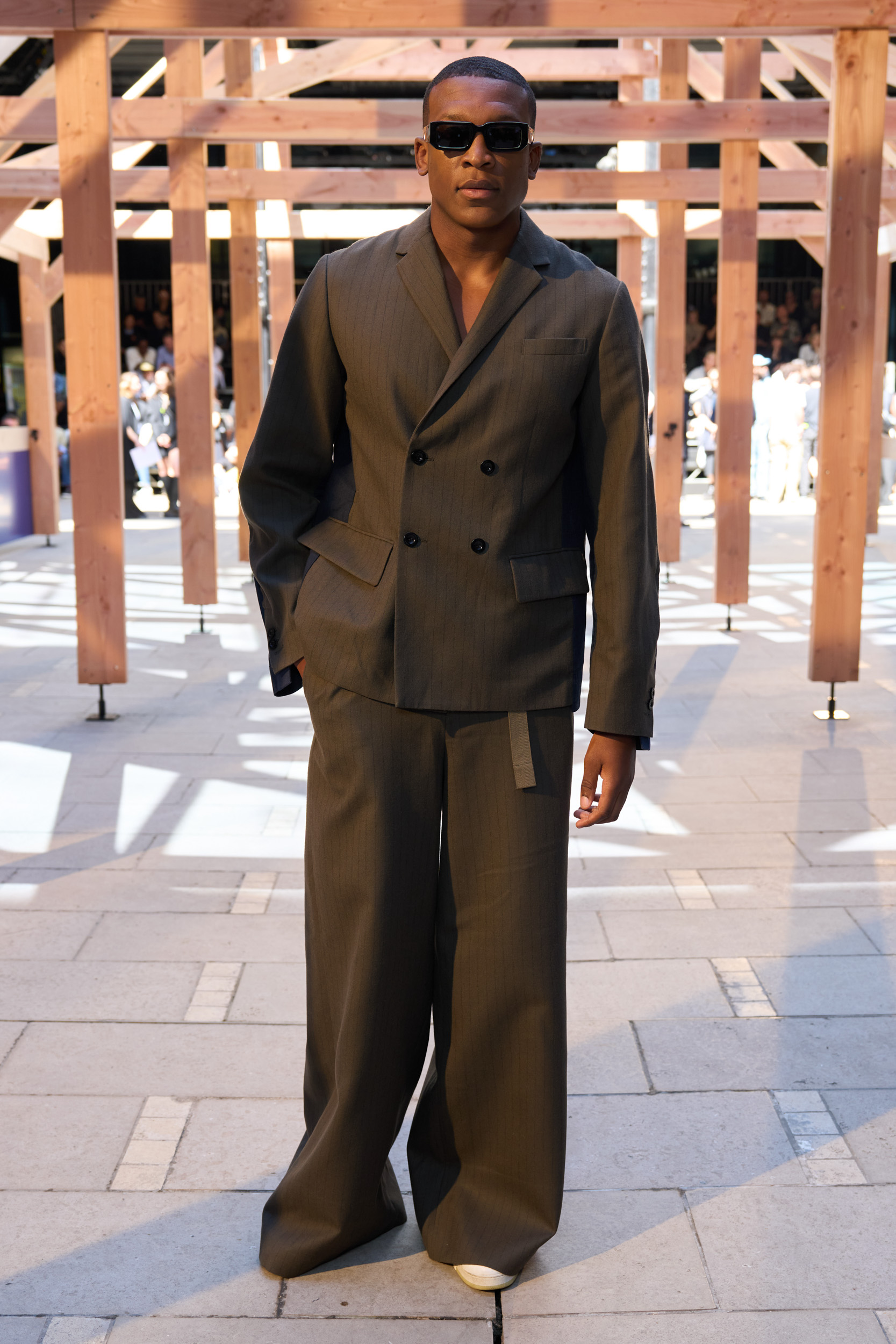 Sacai  Spring 2025 Men's Fashion Show Front Row