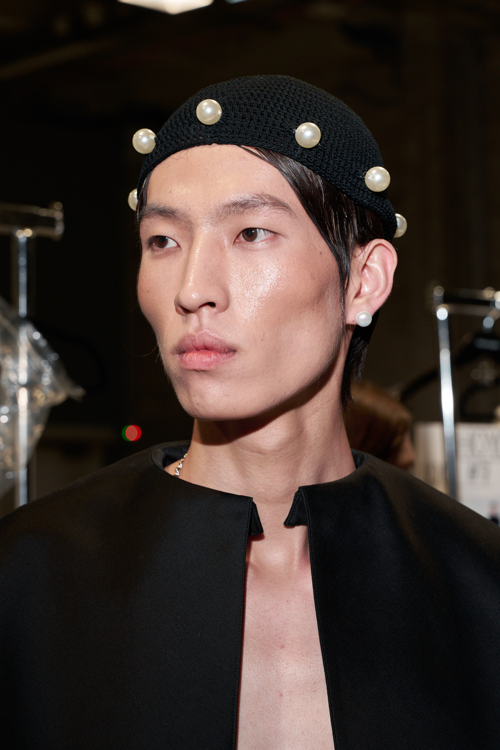 Sean Suen  Spring 2025 Men's Fashion Show Backstage