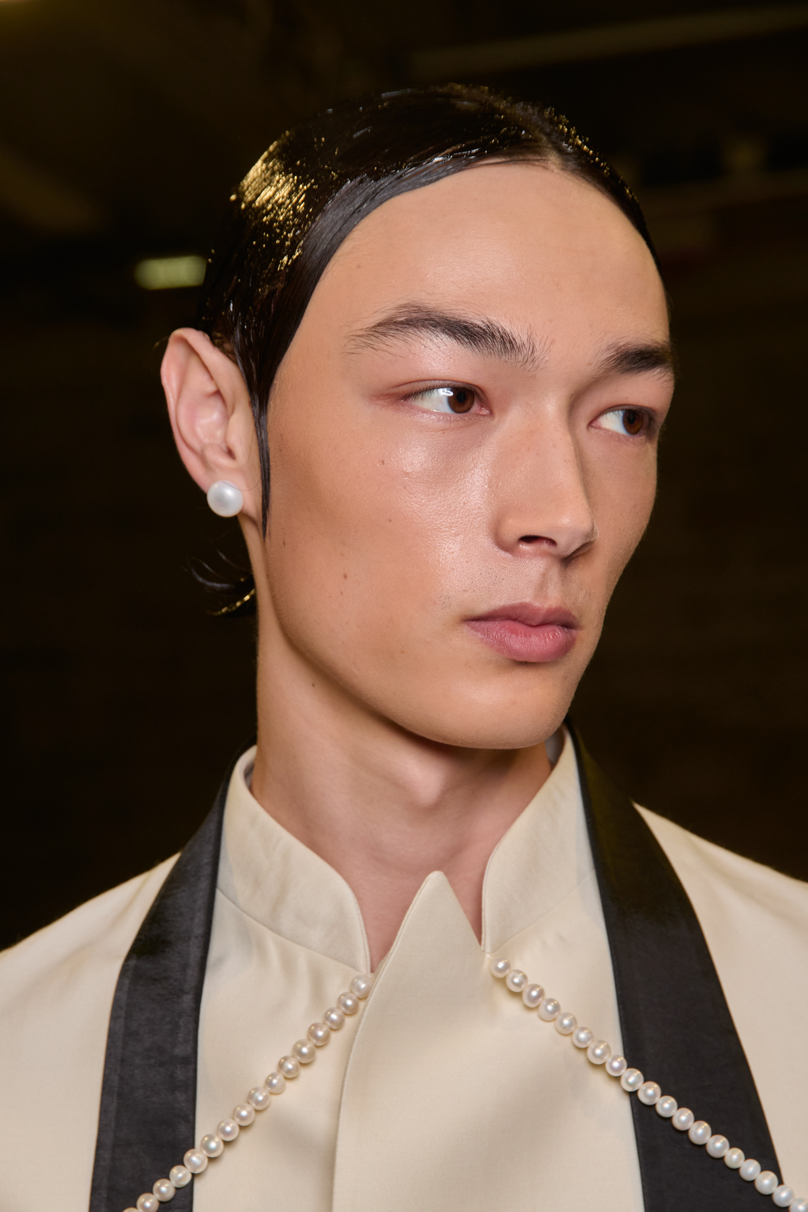 Sean Suen  Spring 2025 Men's Fashion Show Backstage