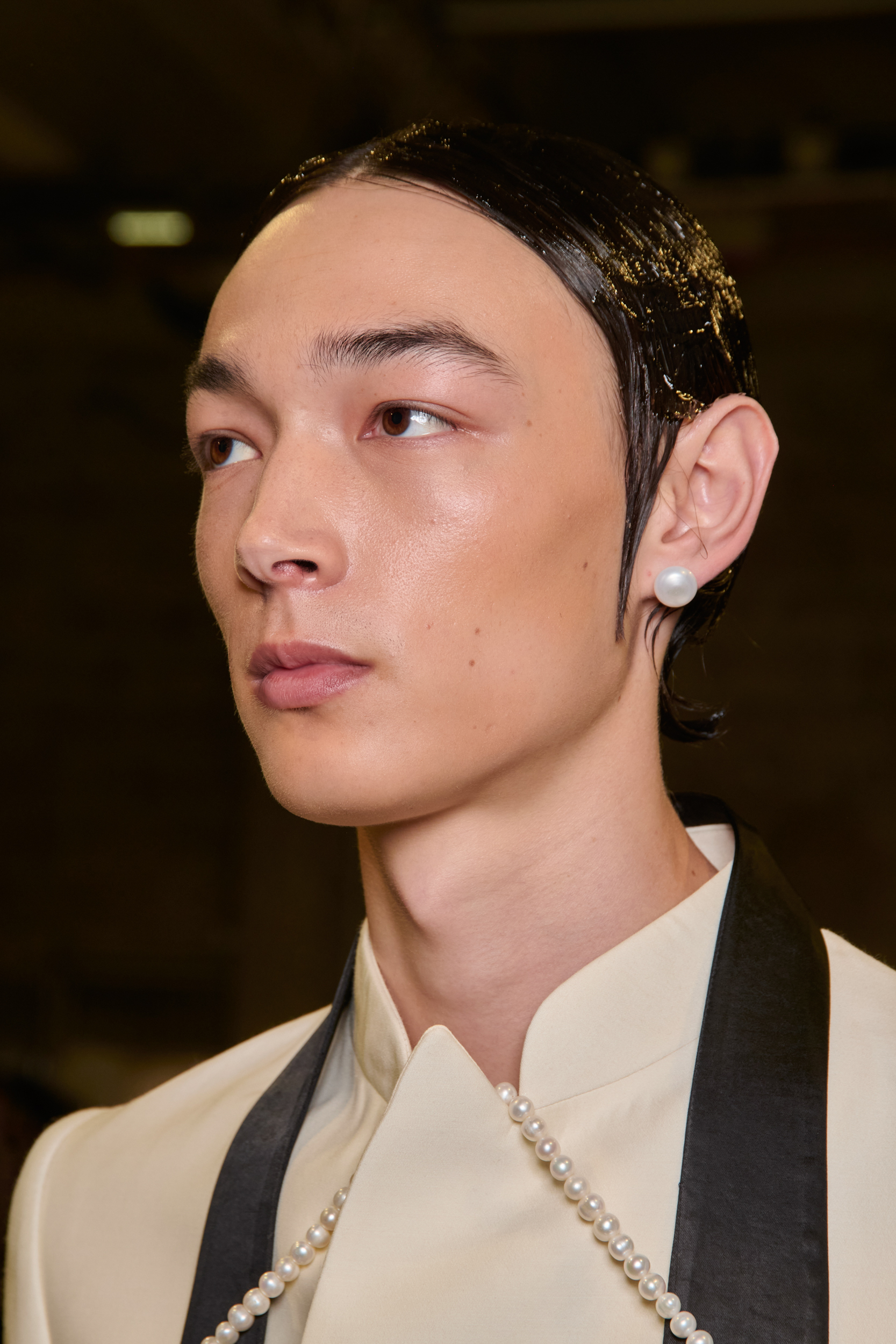 Sean Suen  Spring 2025 Men's Fashion Show Backstage