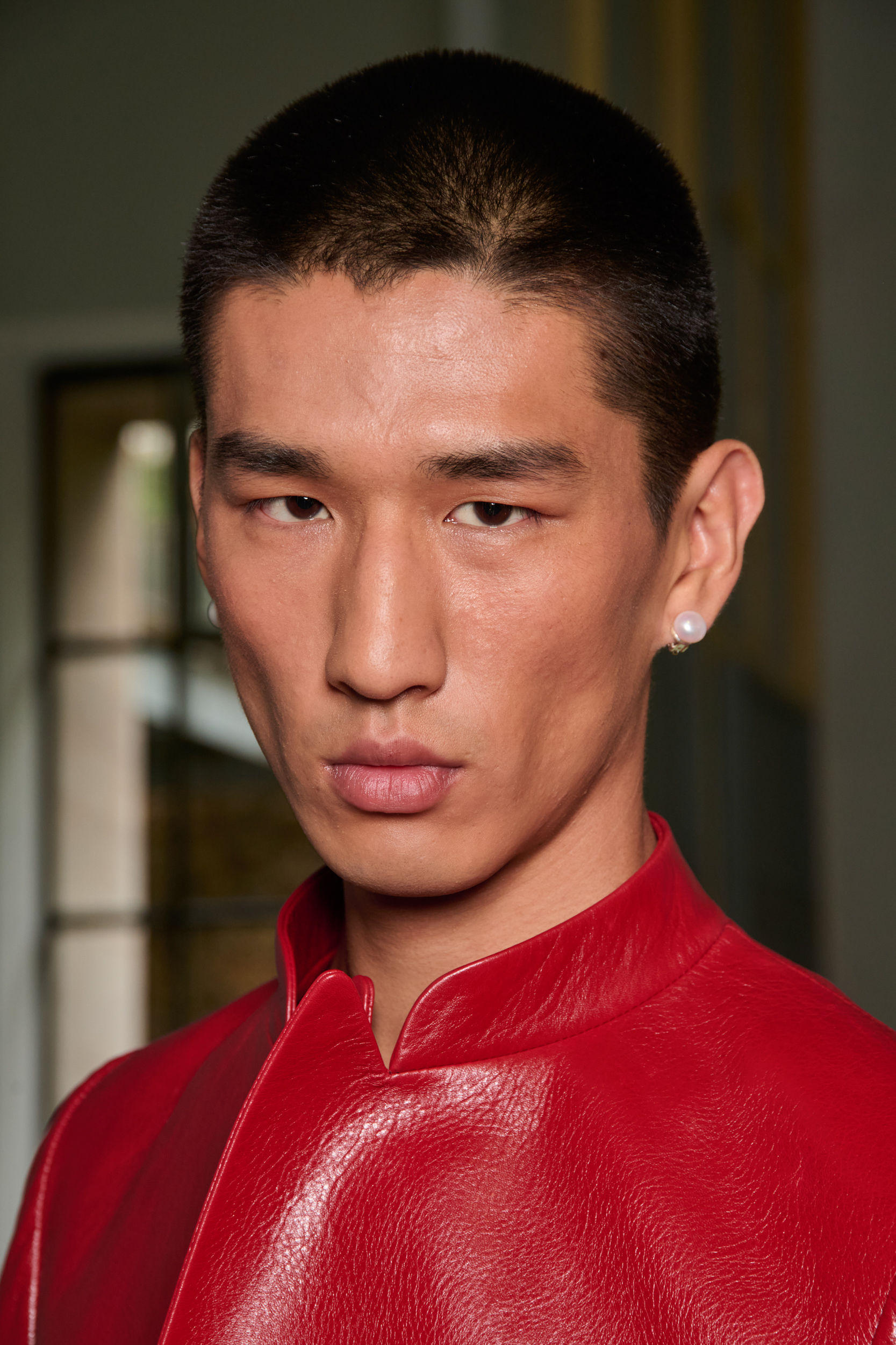 Sean Suen  Spring 2025 Men's Fashion Show Backstage