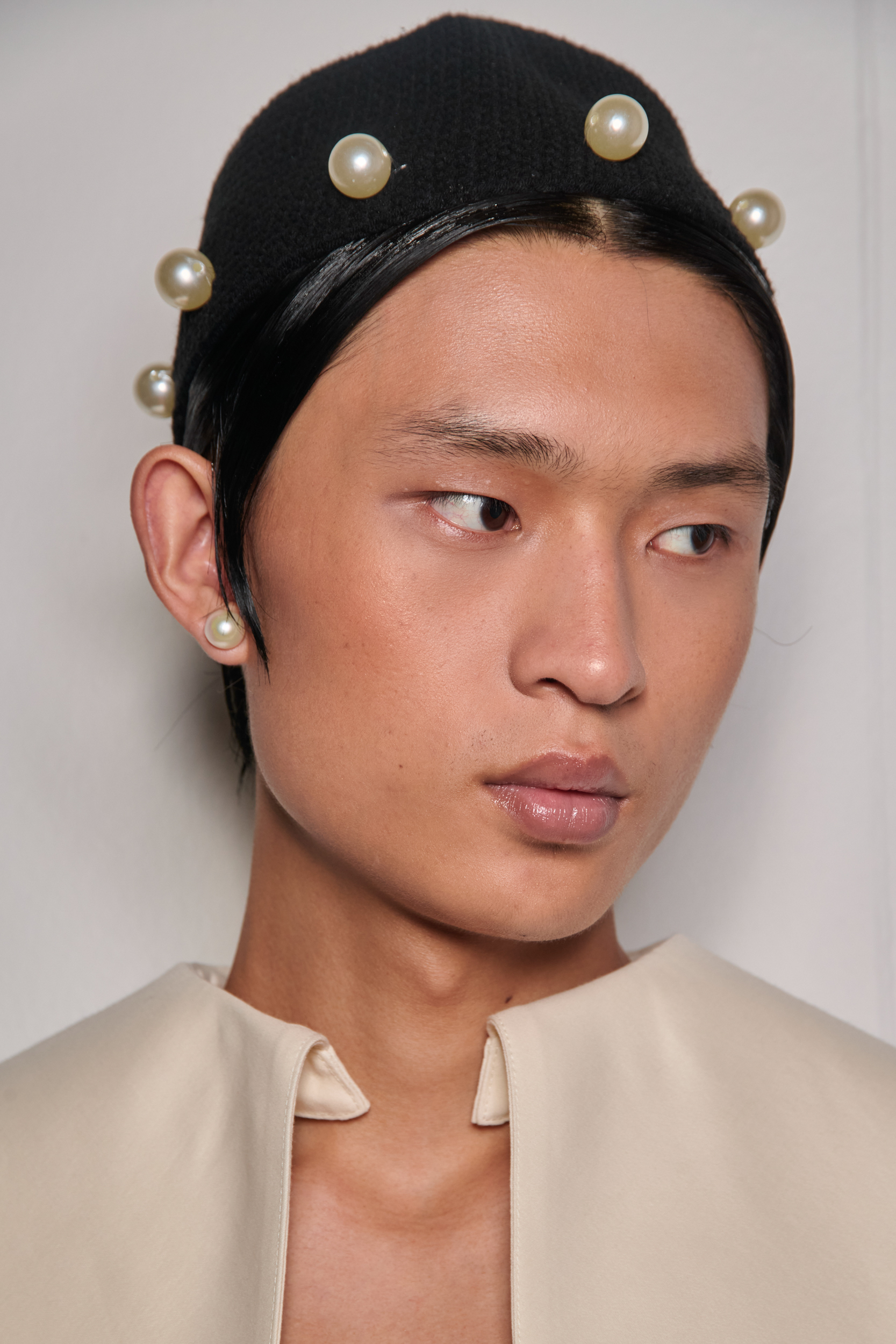 Sean Suen  Spring 2025 Men's Fashion Show Backstage