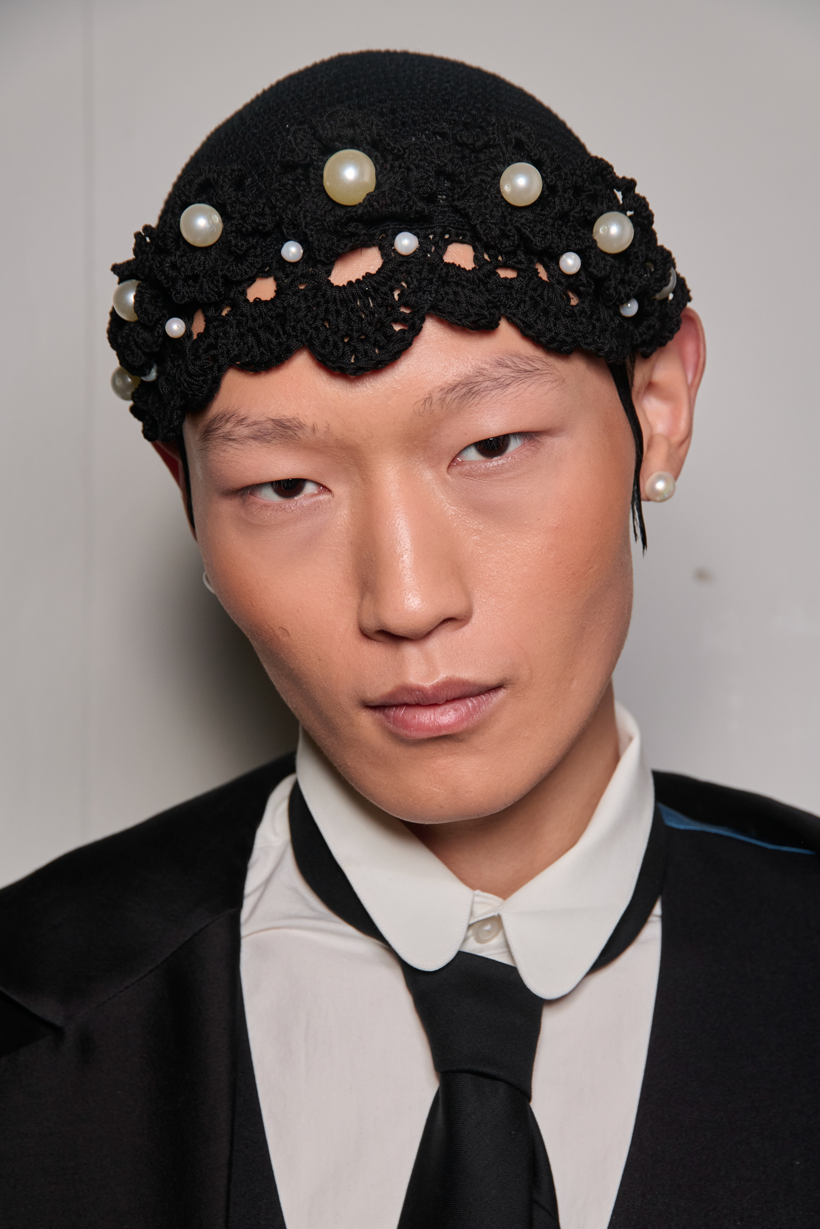 Sean Suen  Spring 2025 Men's Fashion Show Backstage