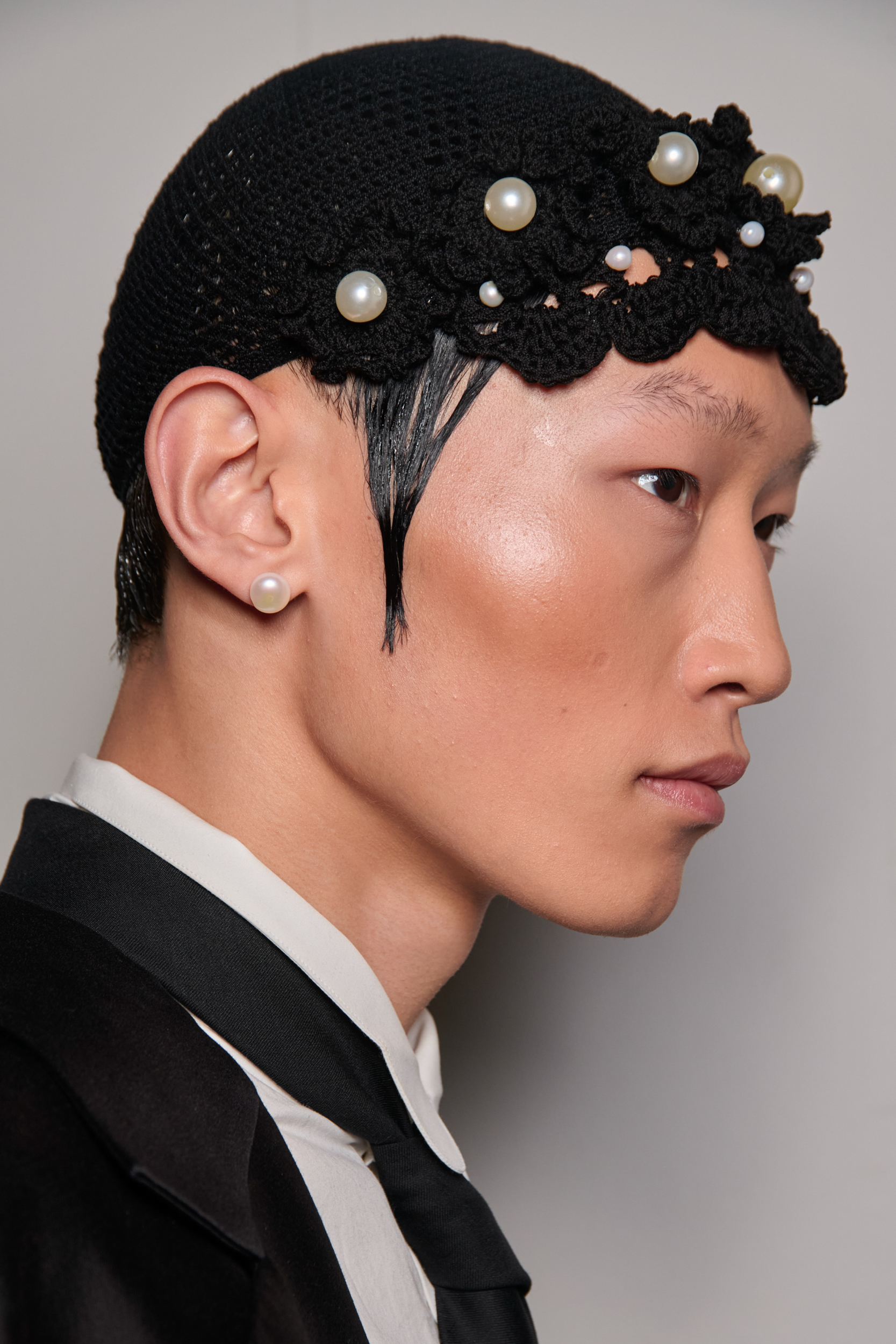 Sean Suen  Spring 2025 Men's Fashion Show Backstage