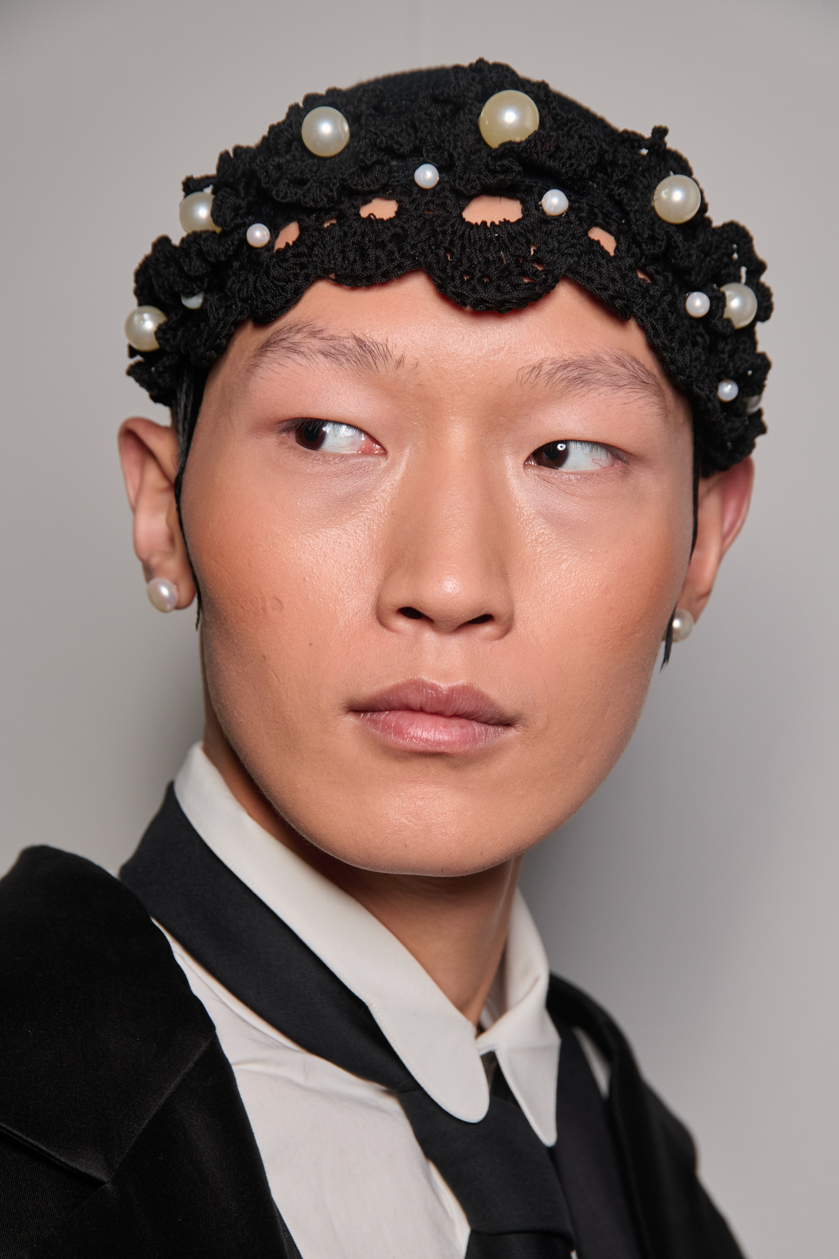 Sean Suen  Spring 2025 Men's Fashion Show Backstage