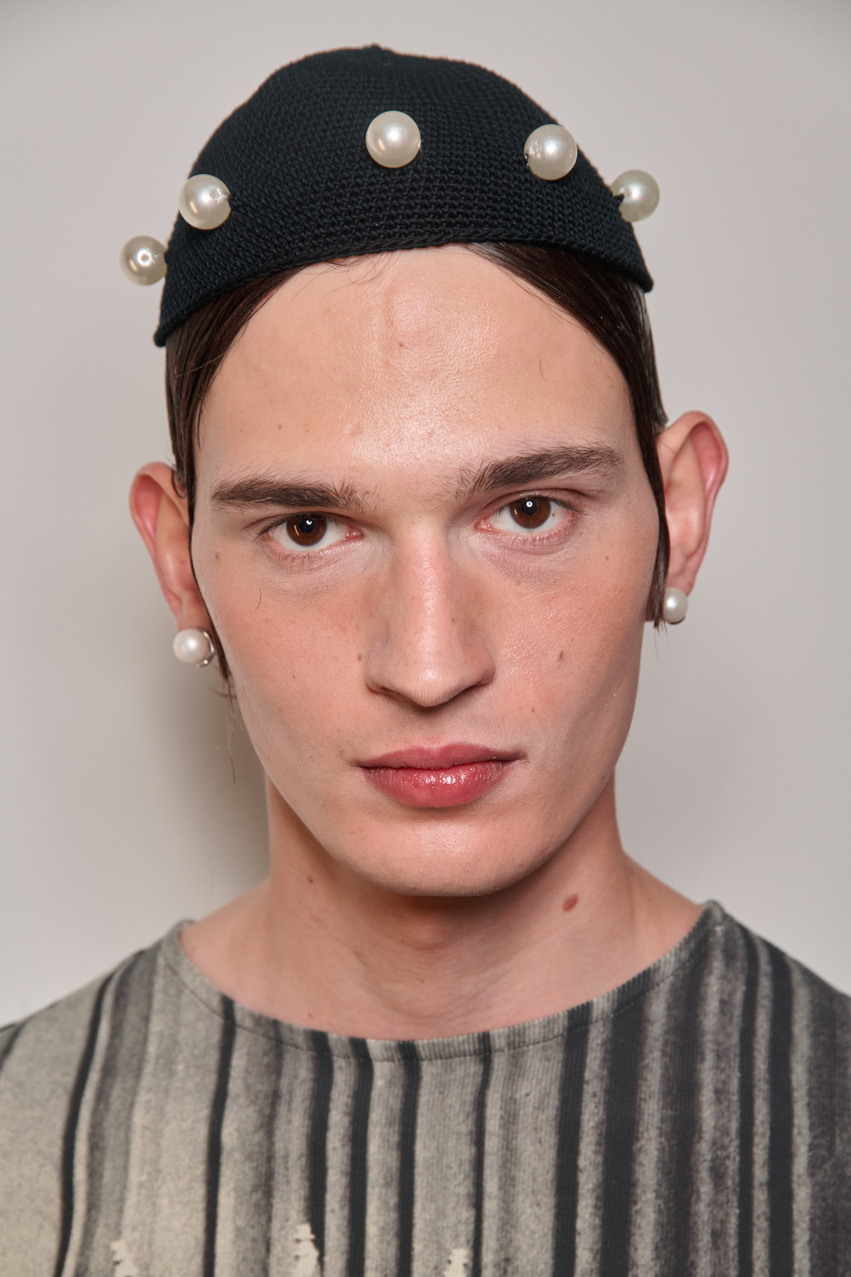 Sean Suen  Spring 2025 Men's Fashion Show Backstage