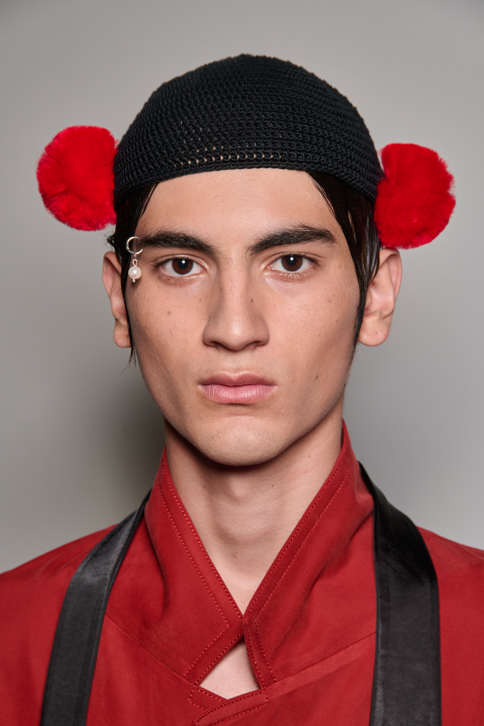 Sean Suen  Spring 2025 Men's Fashion Show Backstage