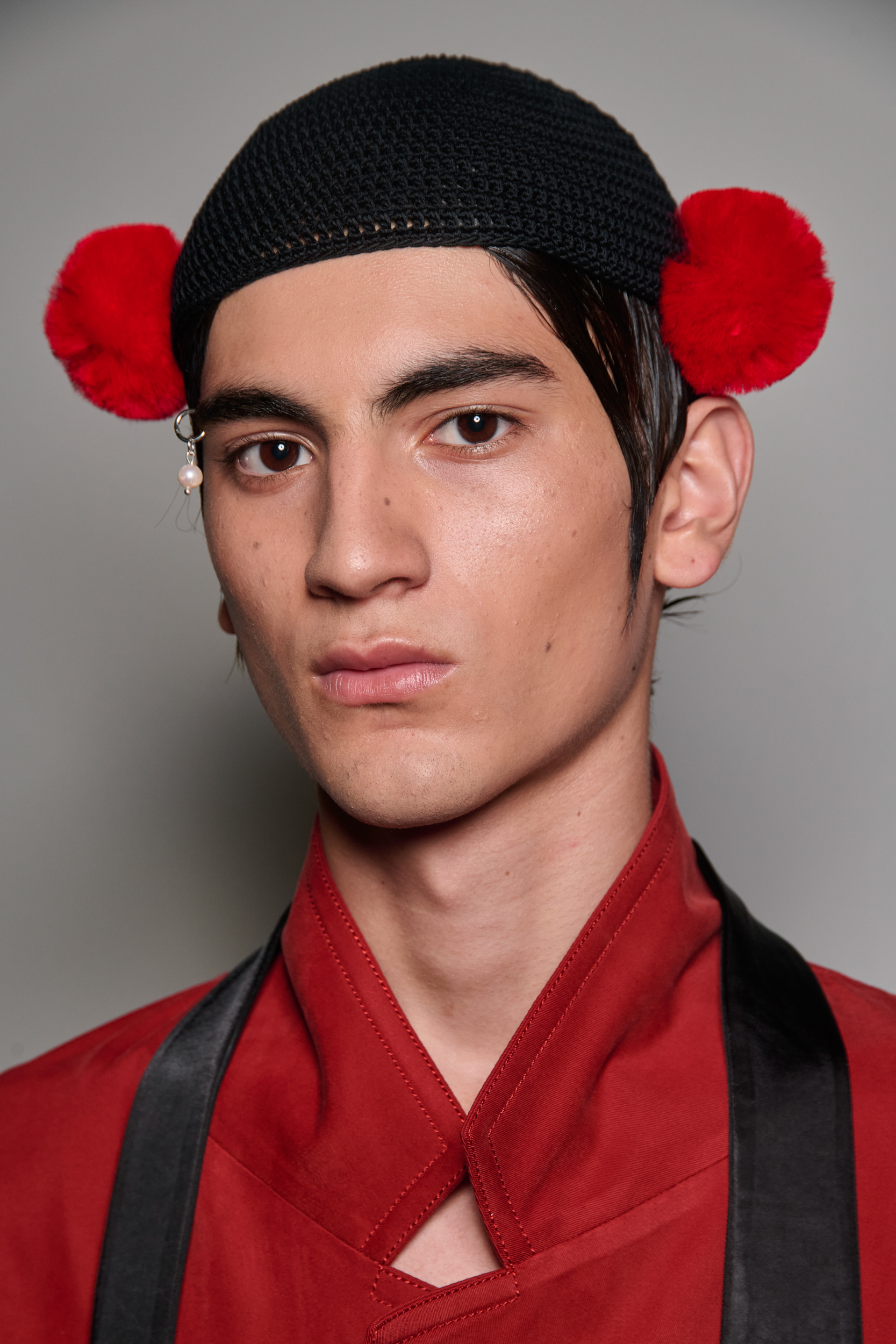 Sean Suen  Spring 2025 Men's Fashion Show Backstage