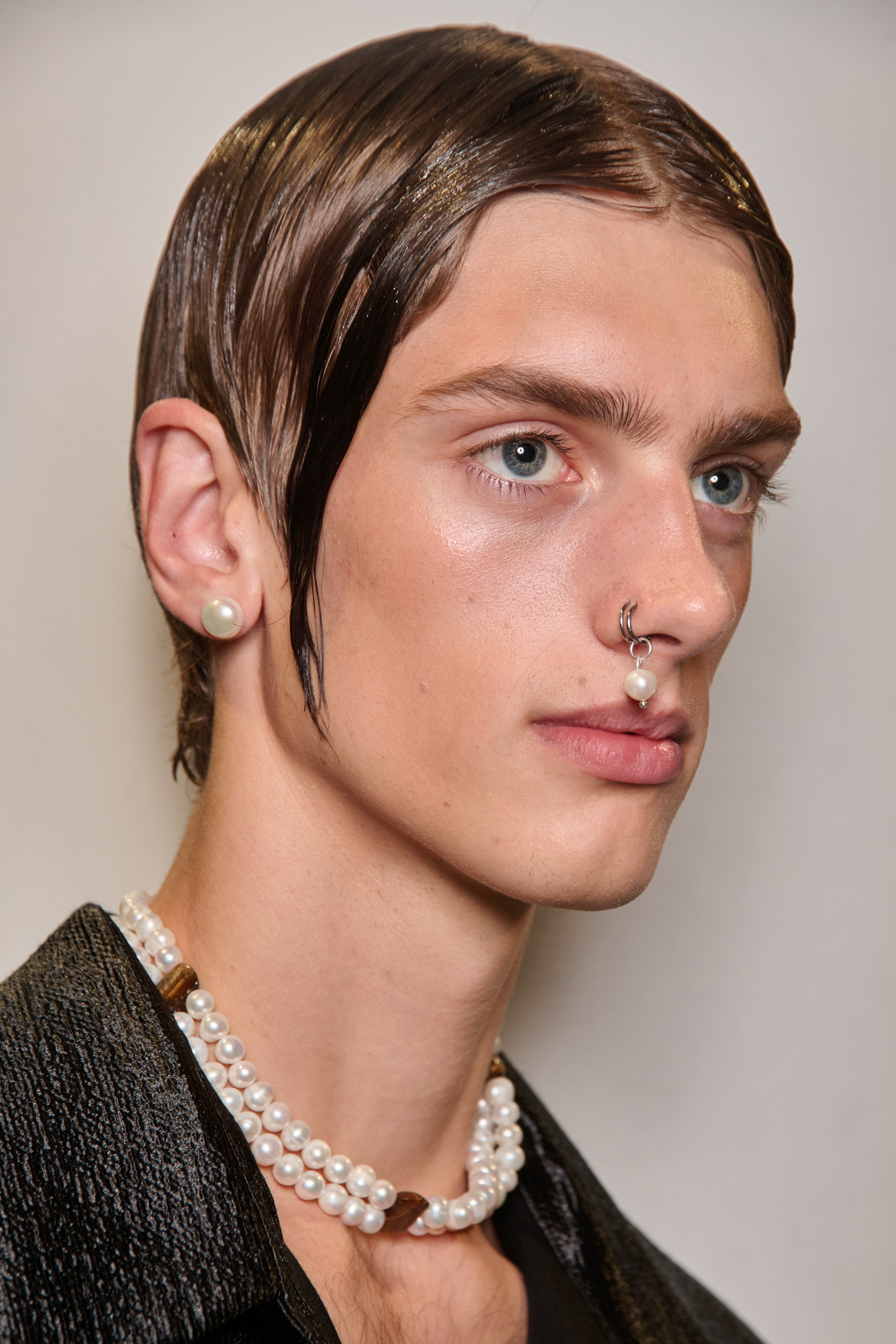 Sean Suen  Spring 2025 Men's Fashion Show Backstage