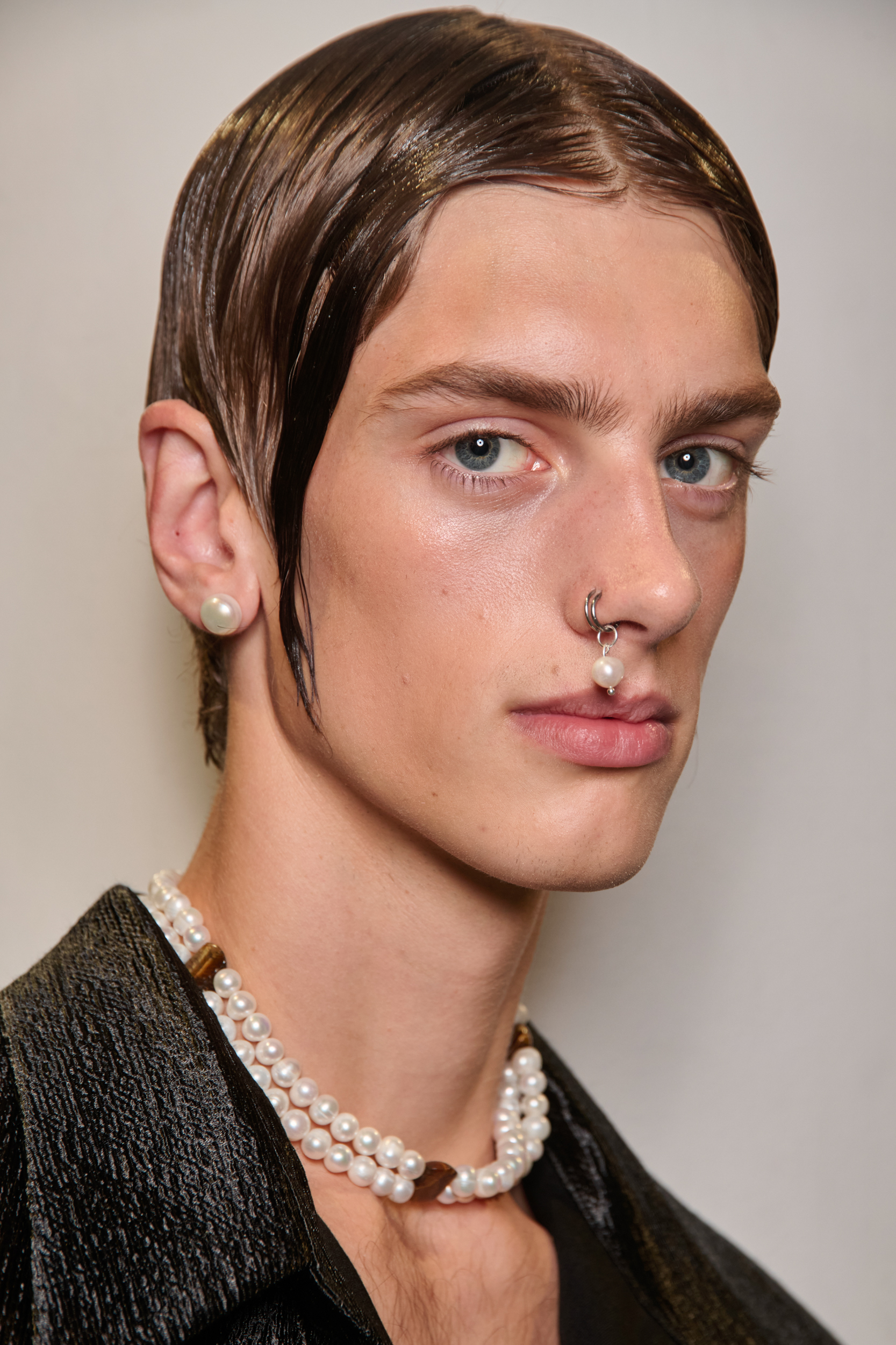 Sean Suen  Spring 2025 Men's Fashion Show Backstage