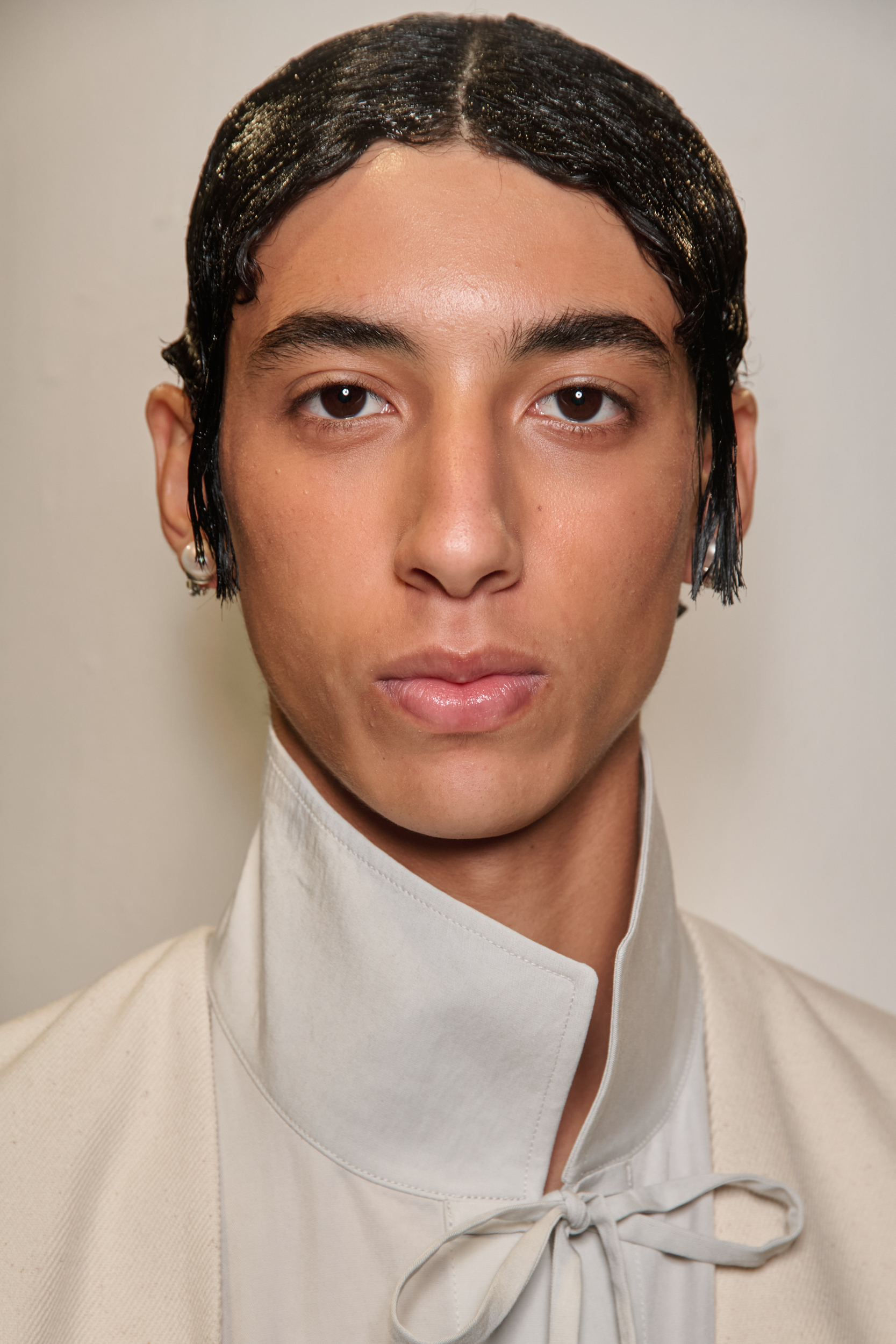 Sean Suen  Spring 2025 Men's Fashion Show Backstage