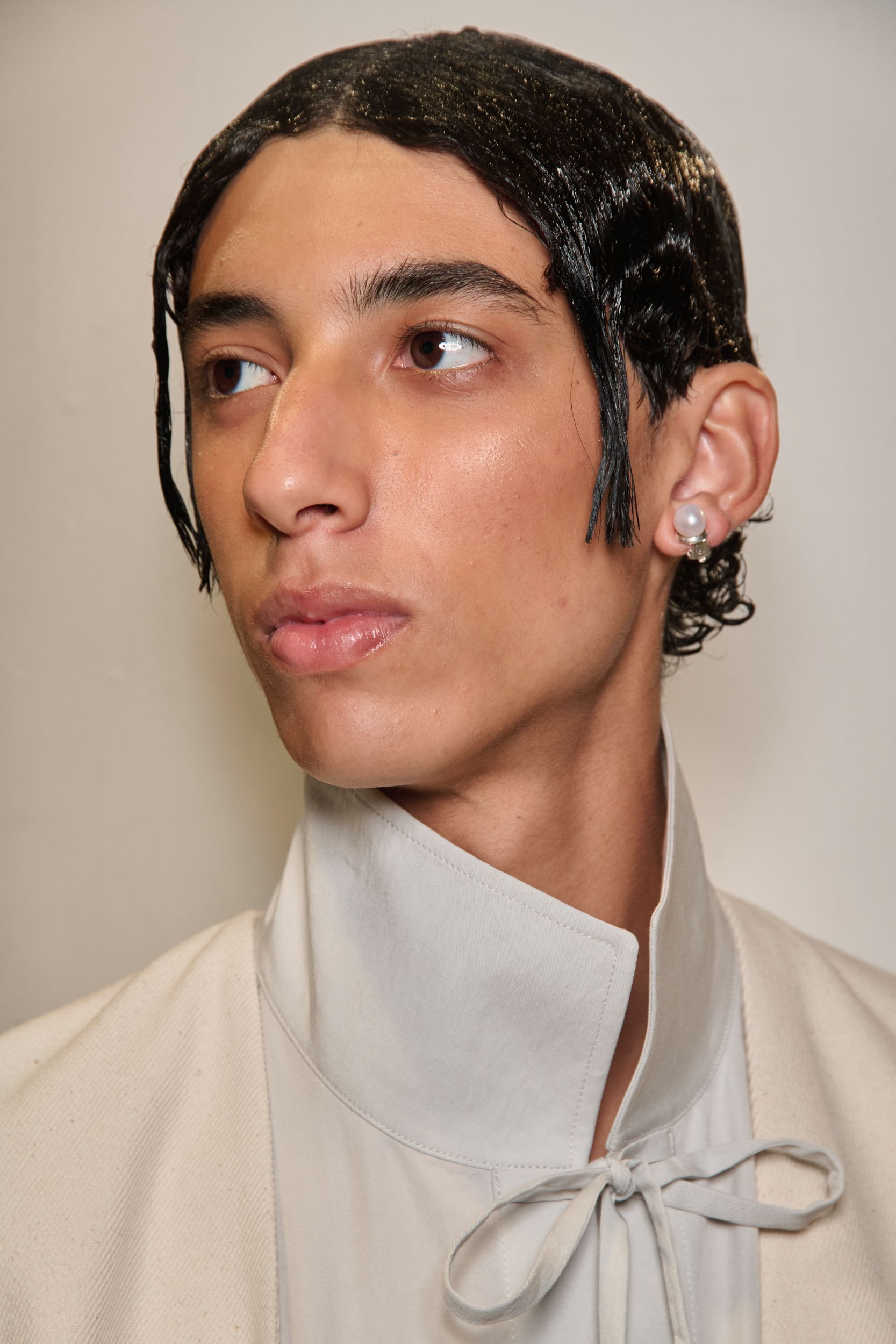 Sean Suen  Spring 2025 Men's Fashion Show Backstage