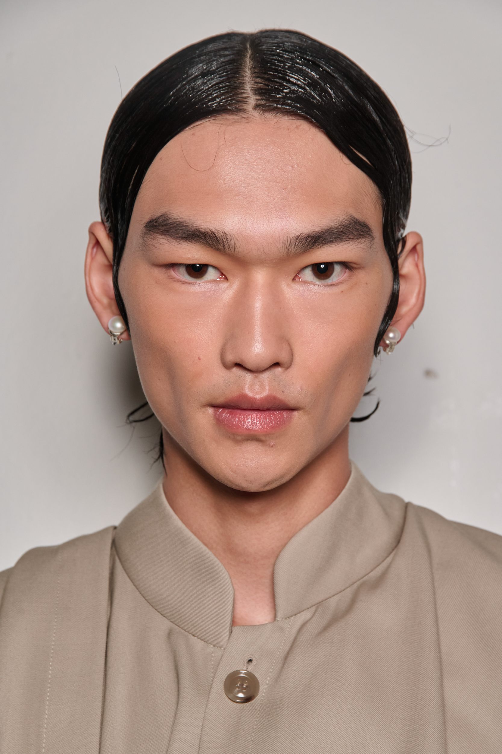 Sean Suen  Spring 2025 Men's Fashion Show Backstage