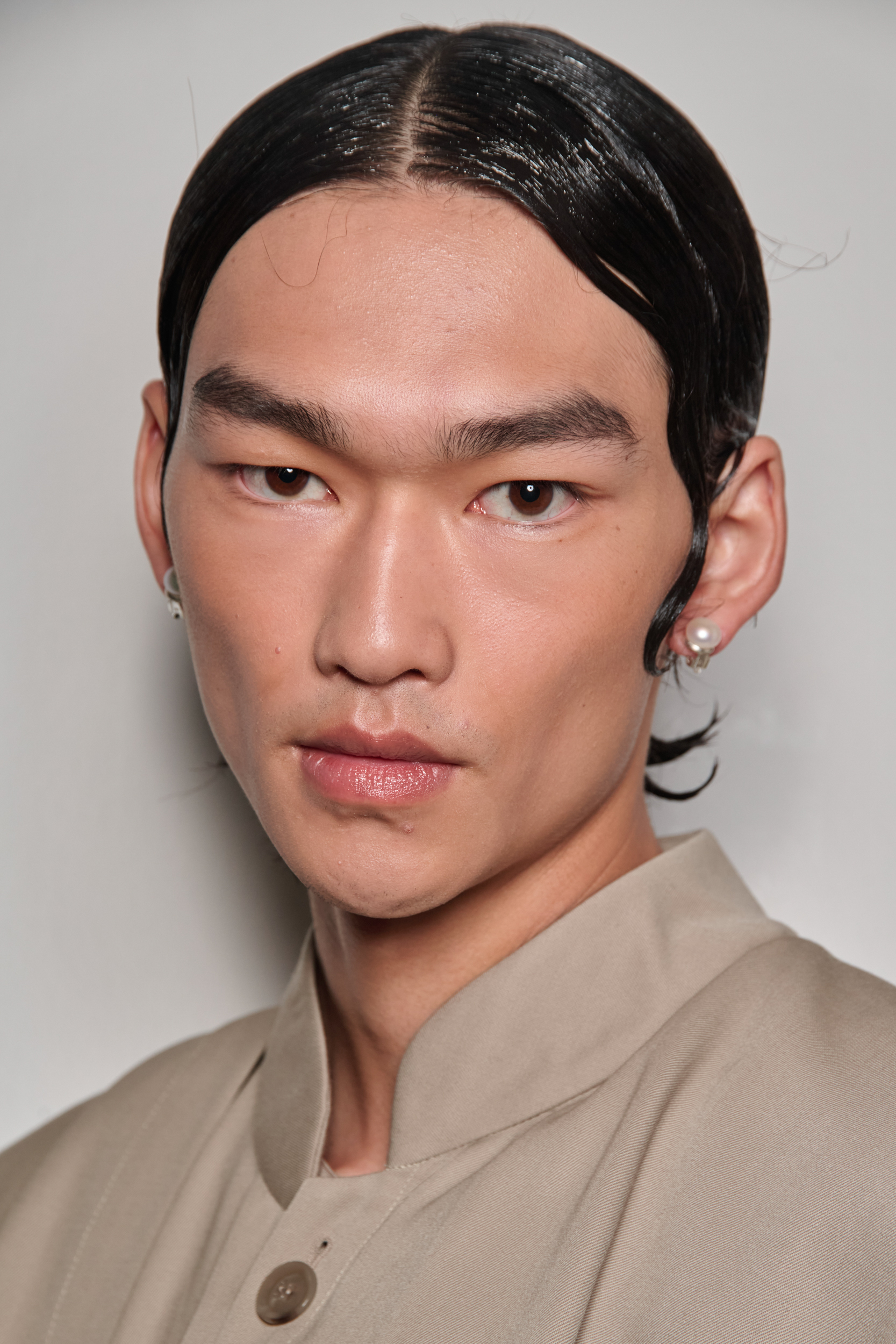 Sean Suen  Spring 2025 Men's Fashion Show Backstage