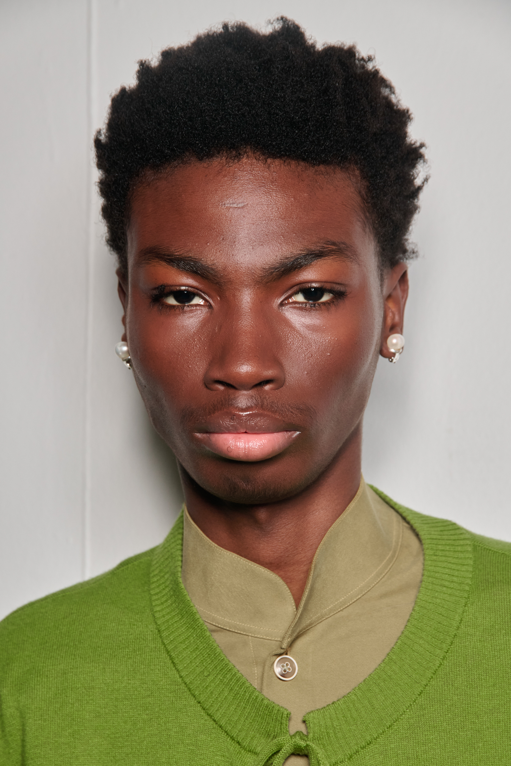 Sean Suen  Spring 2025 Men's Fashion Show Backstage