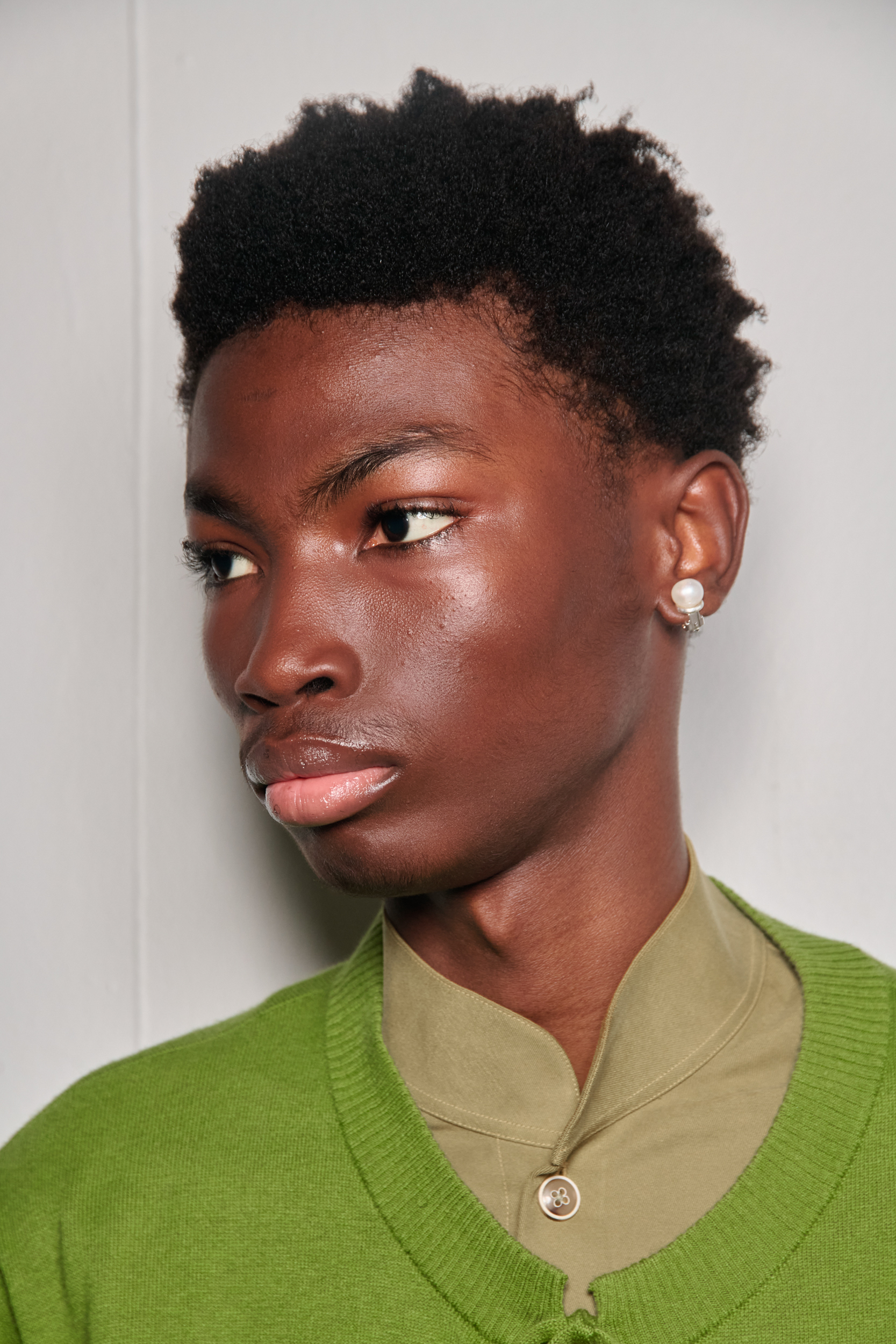 Sean Suen  Spring 2025 Men's Fashion Show Backstage