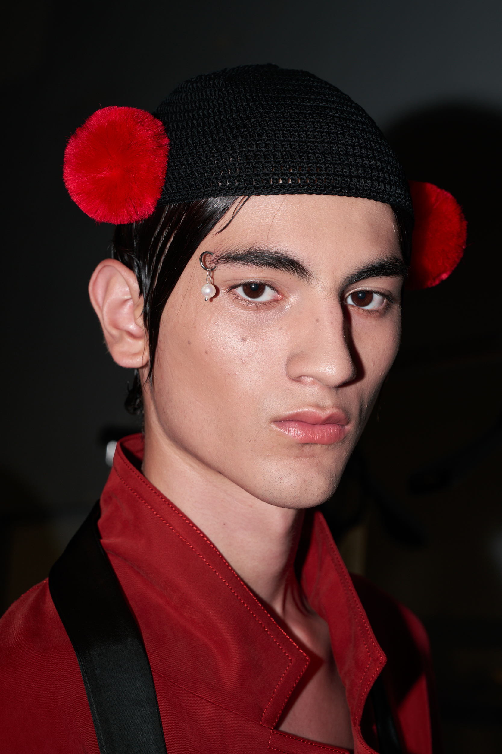 Sean Suen  Spring 2025 Men's Fashion Show Backstage