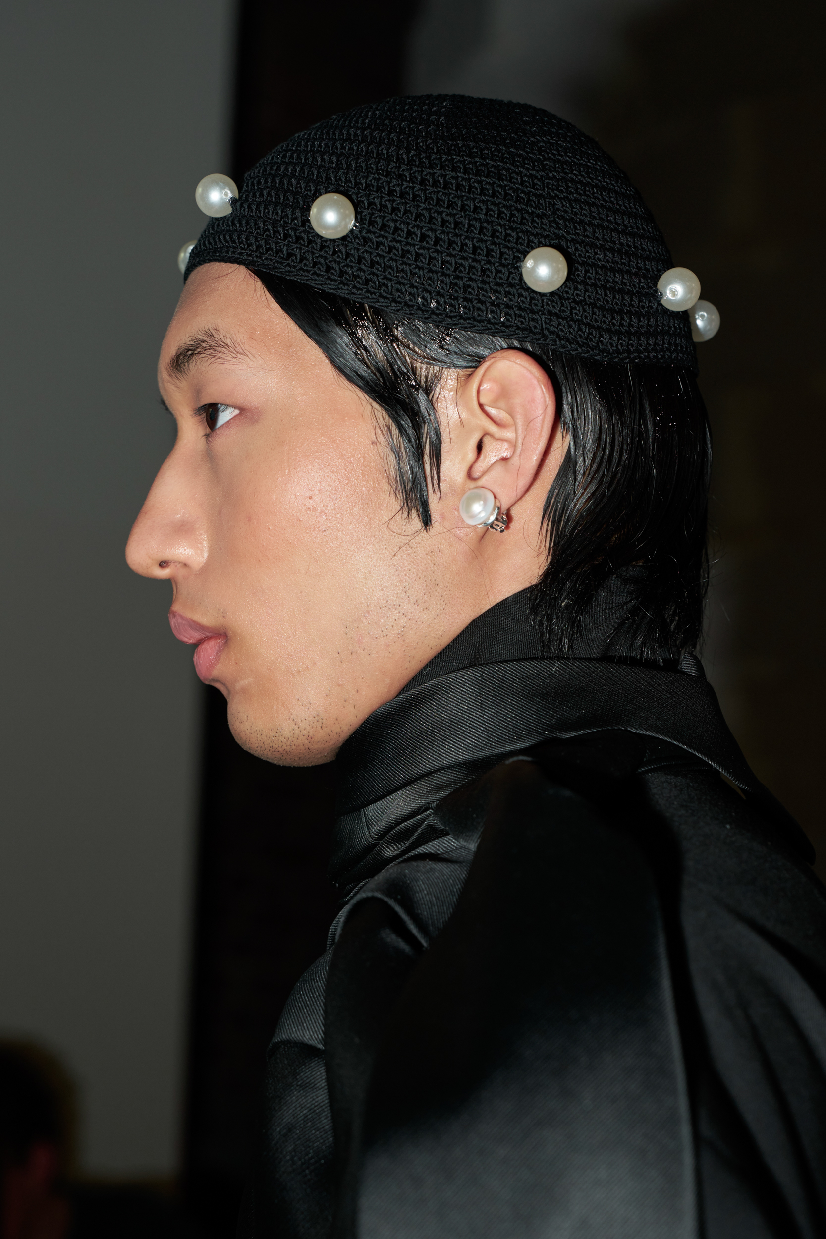 Sean Suen  Spring 2025 Men's Fashion Show Backstage