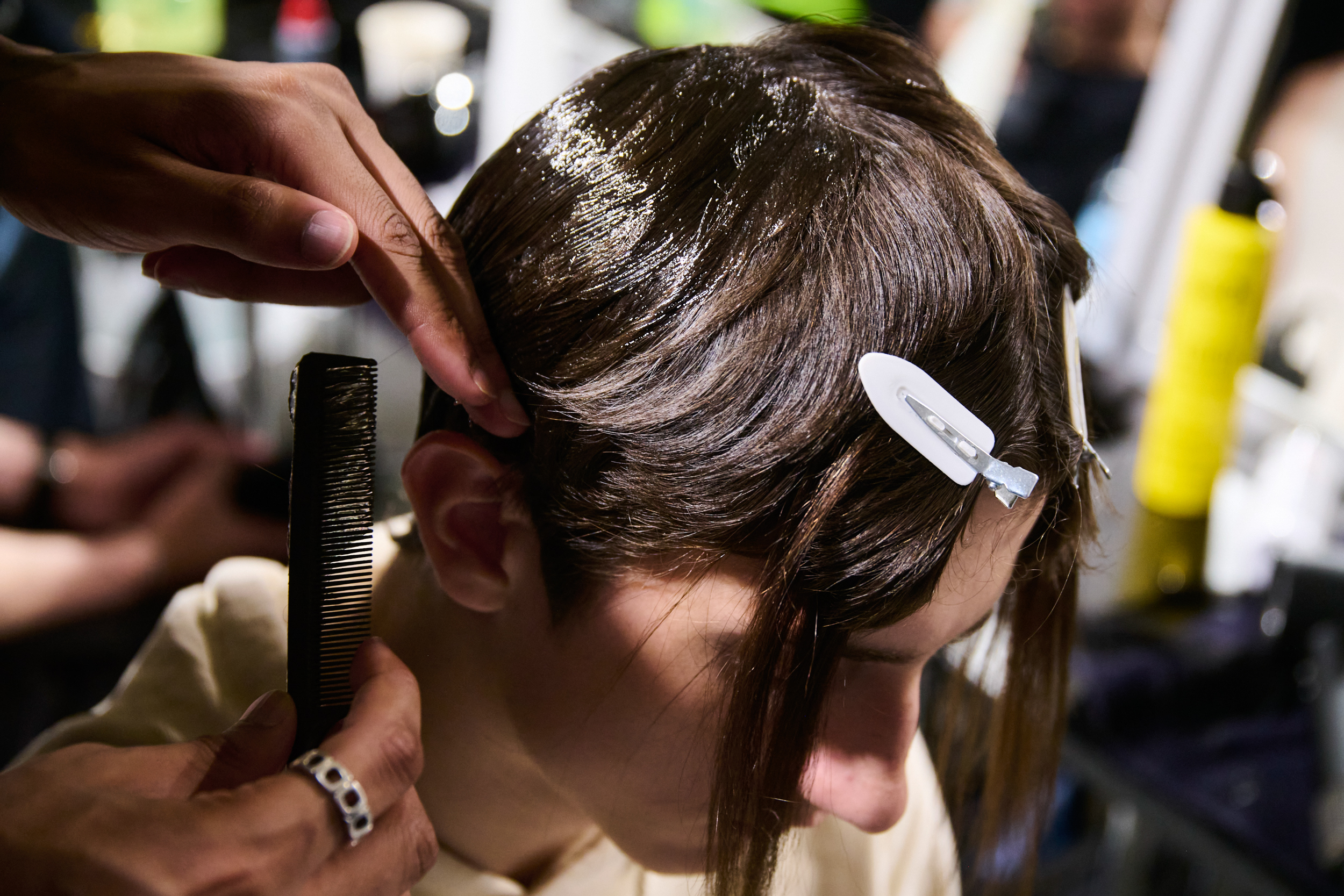 Sean Suen  Spring 2025 Men's Fashion Show Backstage