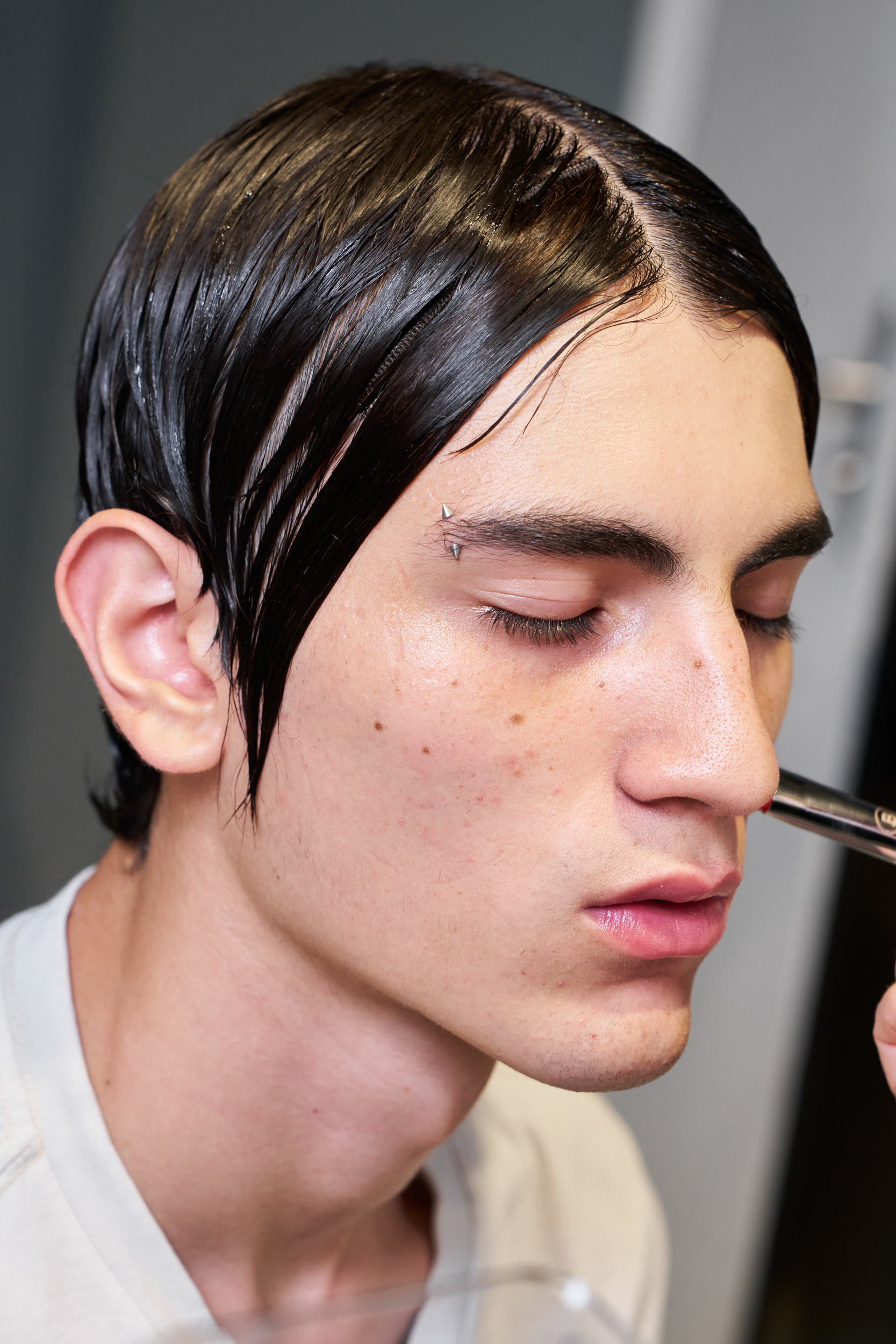 Sean Suen  Spring 2025 Men's Fashion Show Backstage