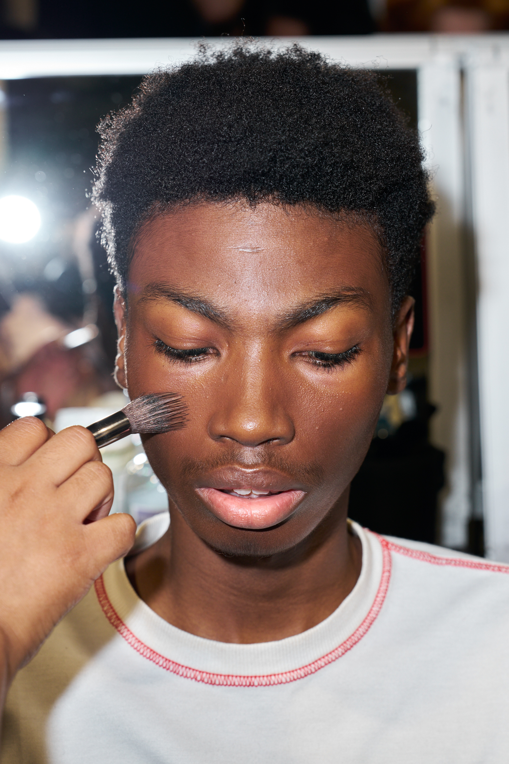 Sean Suen  Spring 2025 Men's Fashion Show Backstage