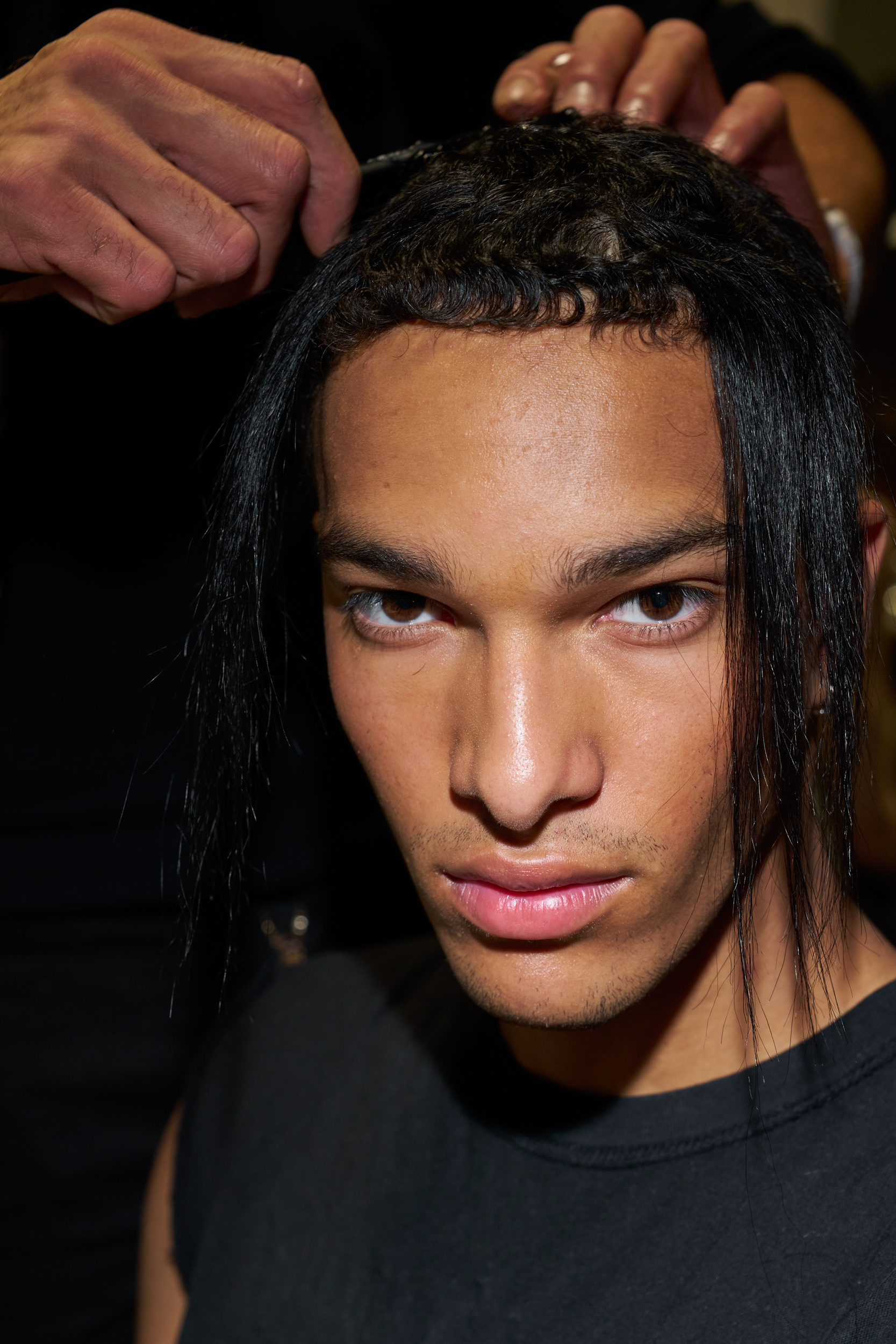 Sean Suen  Spring 2025 Men's Fashion Show Backstage