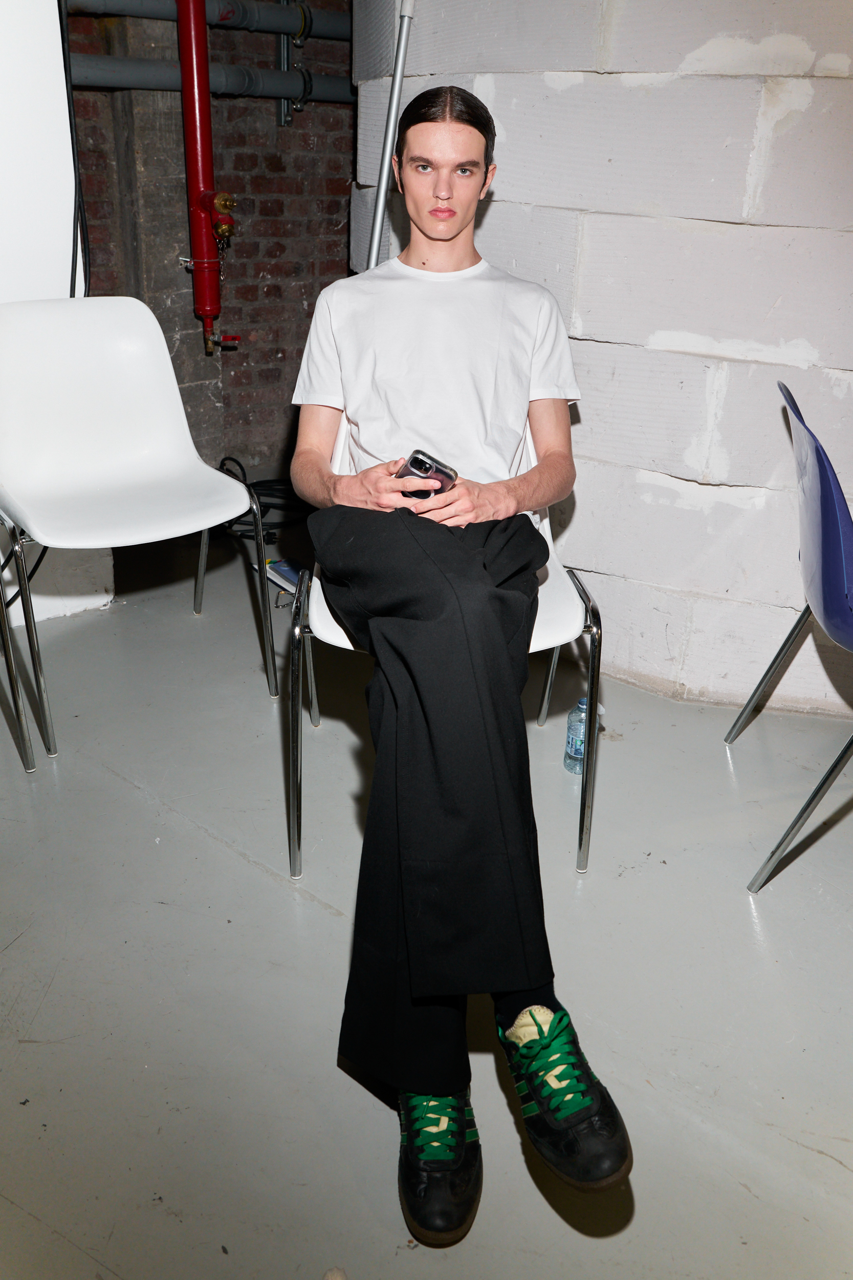 Sean Suen  Spring 2025 Men's Fashion Show Backstage