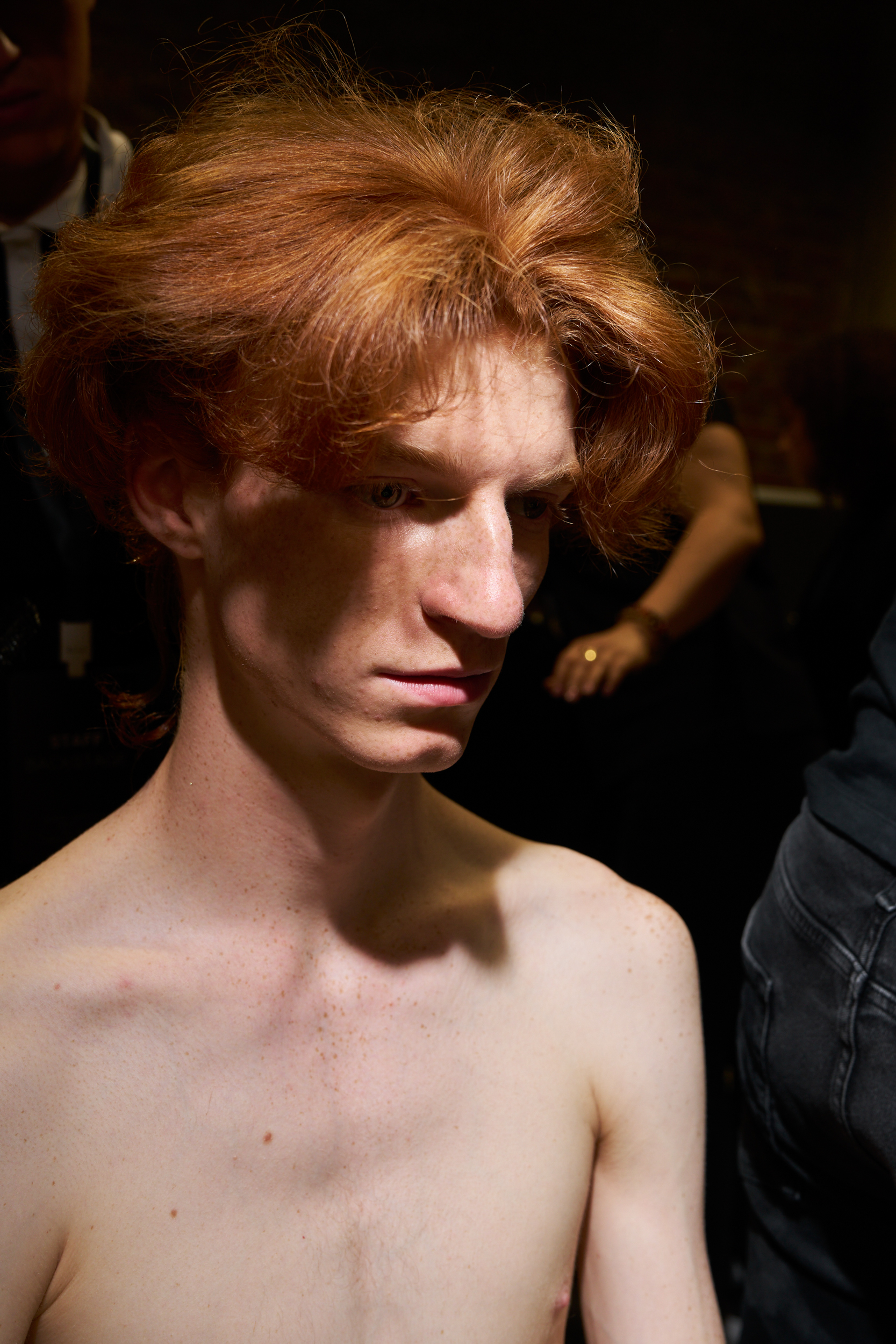 Sean Suen  Spring 2025 Men's Fashion Show Backstage