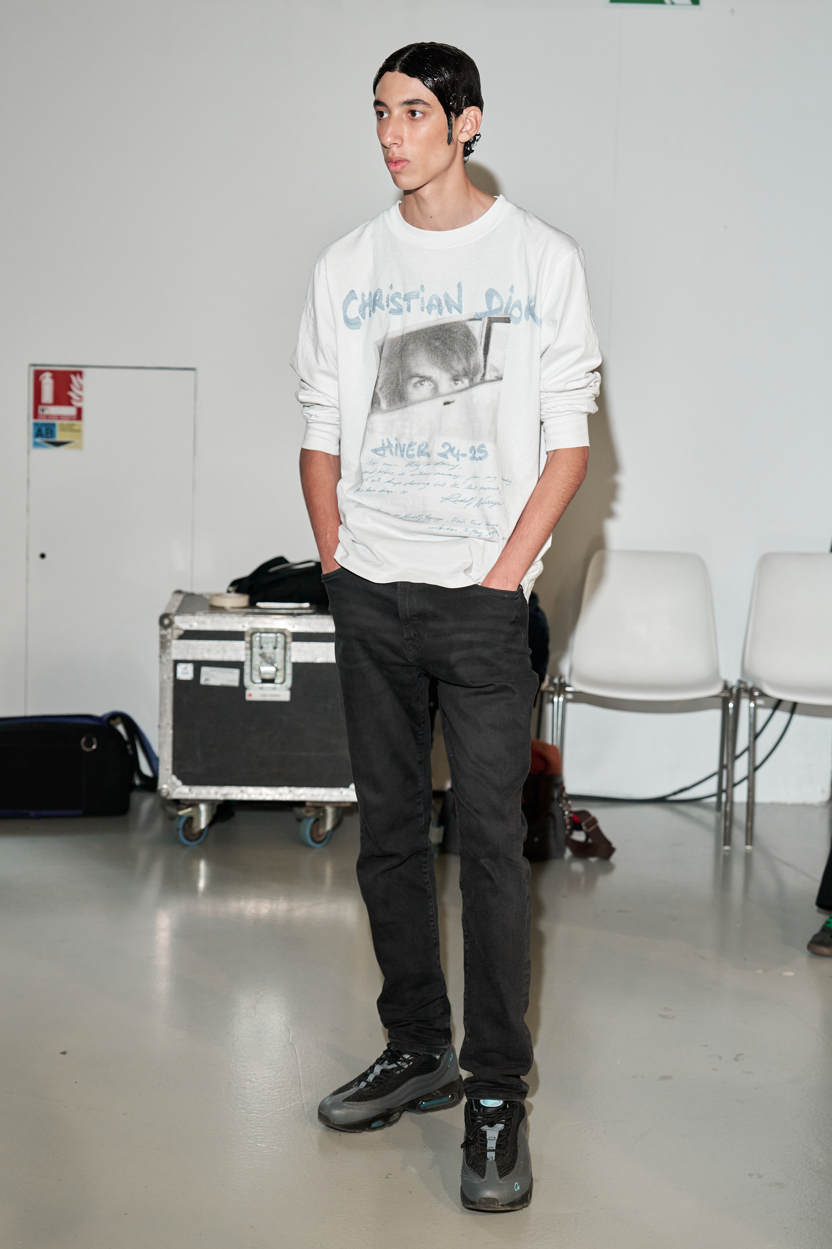 Sean Suen  Spring 2025 Men's Fashion Show Backstage