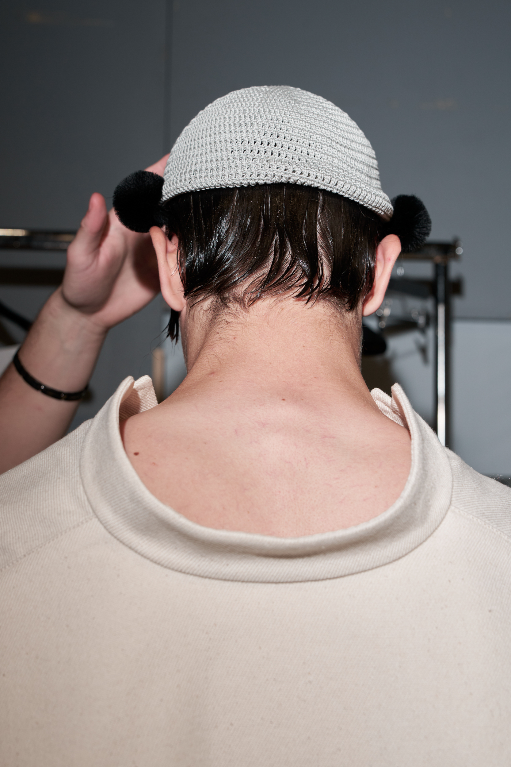 Sean Suen  Spring 2025 Men's Fashion Show Backstage