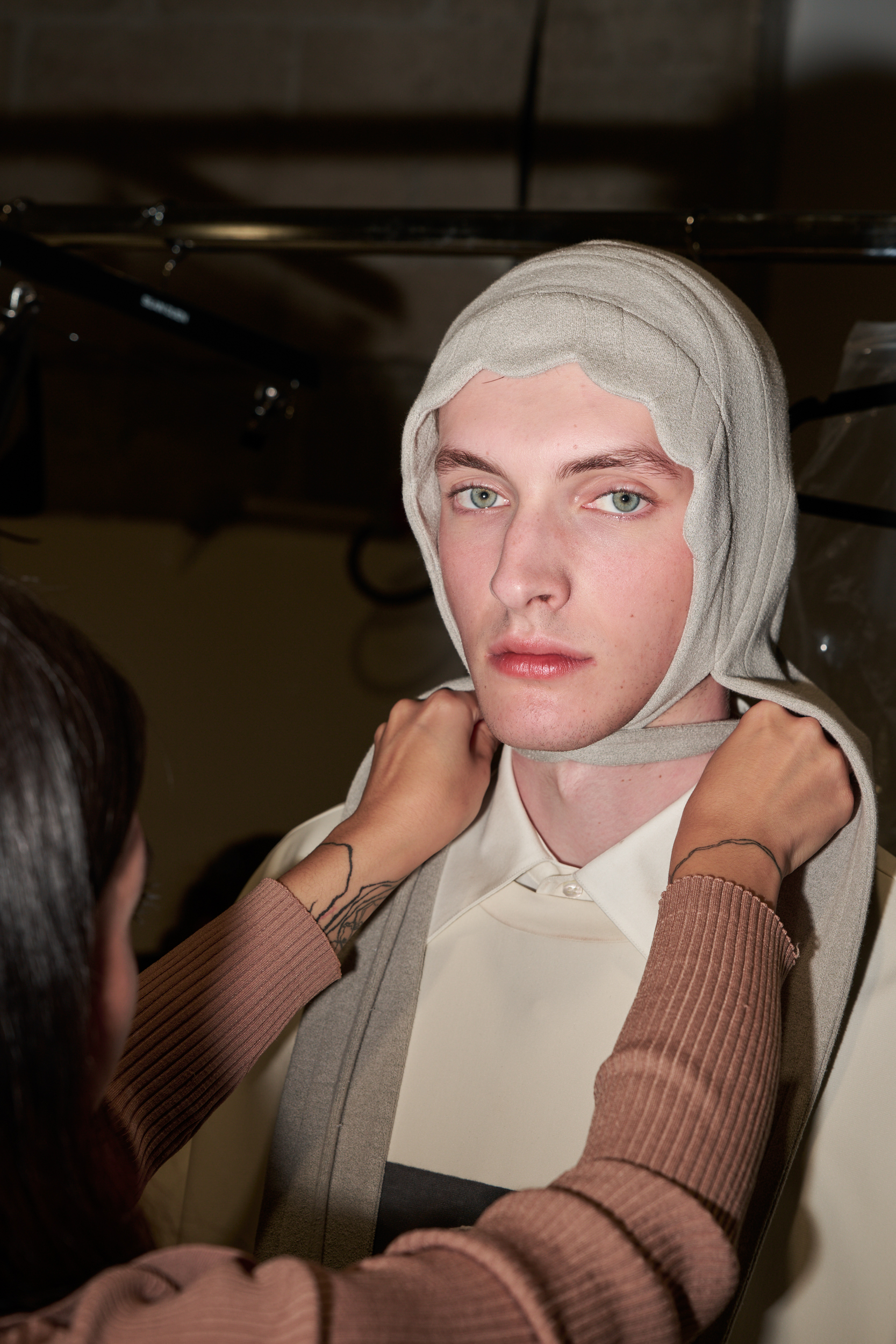 Sean Suen  Spring 2025 Men's Fashion Show Backstage