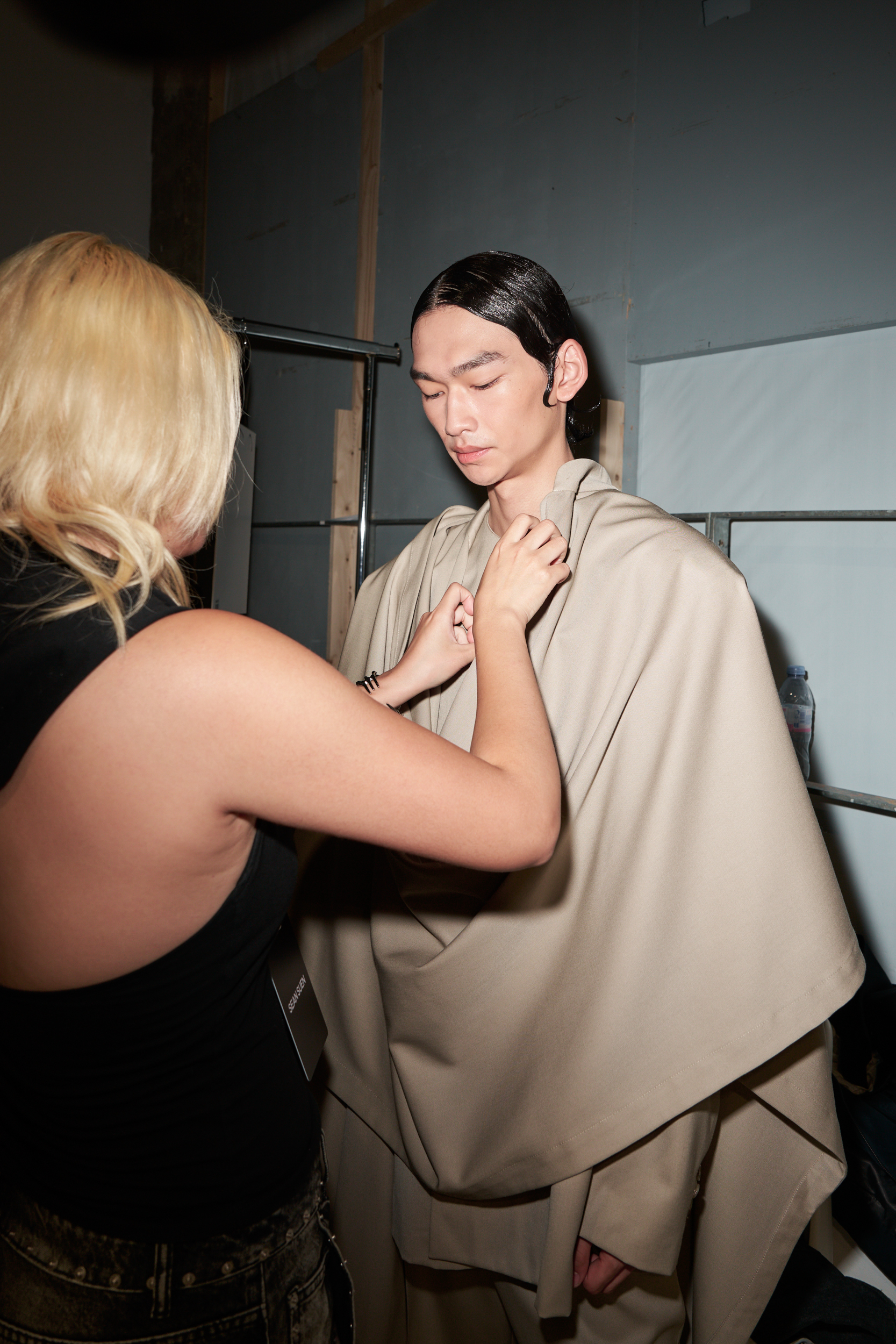 Sean Suen  Spring 2025 Men's Fashion Show Backstage