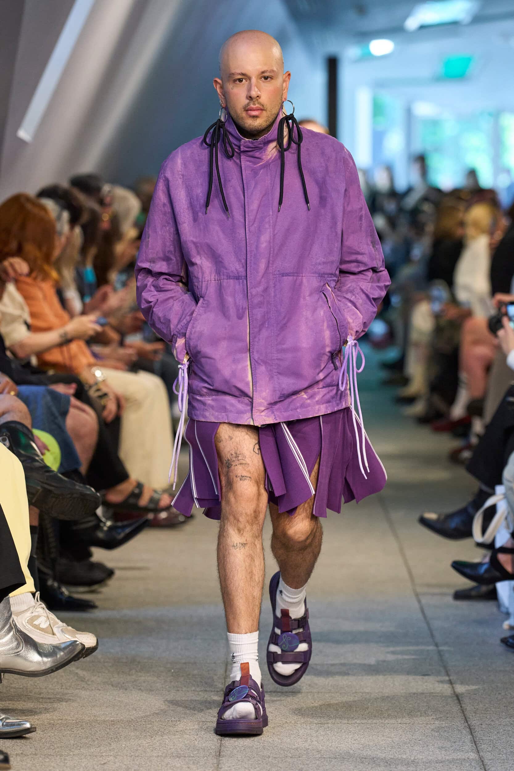 Simon Cracker  Spring 2025 Men's Fashion Show